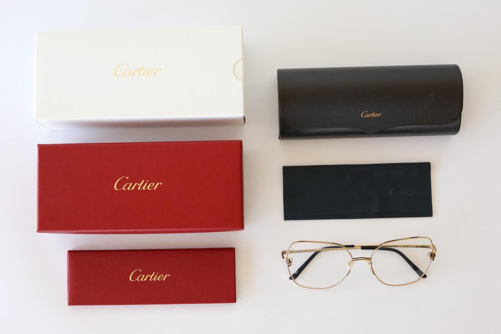 Cartier New Cartier eyewear optical eyeglasses gold CT0417O 001 Size ONE SIZE - 2 Thumbnail