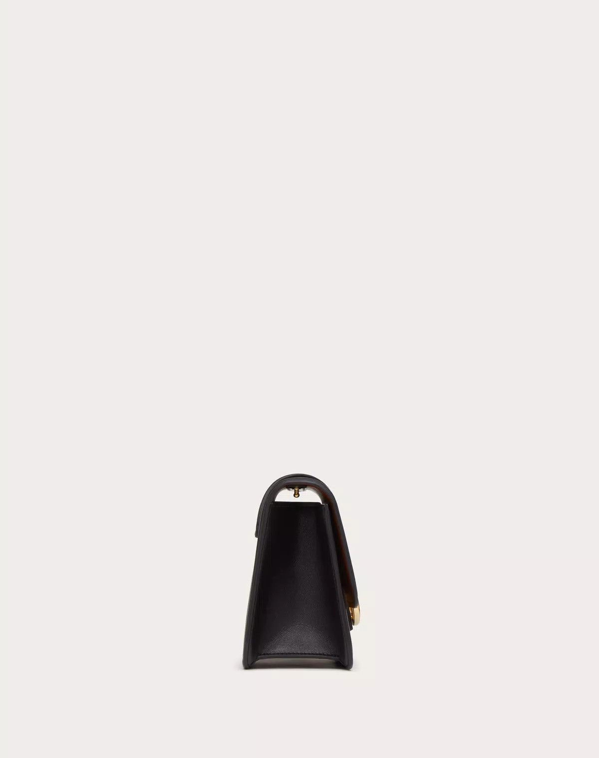 Valentino oc11z0725 Size:OS/Leather Shoulder Bag With Chain in Black Size ONE SIZE - 4 Thumbnail