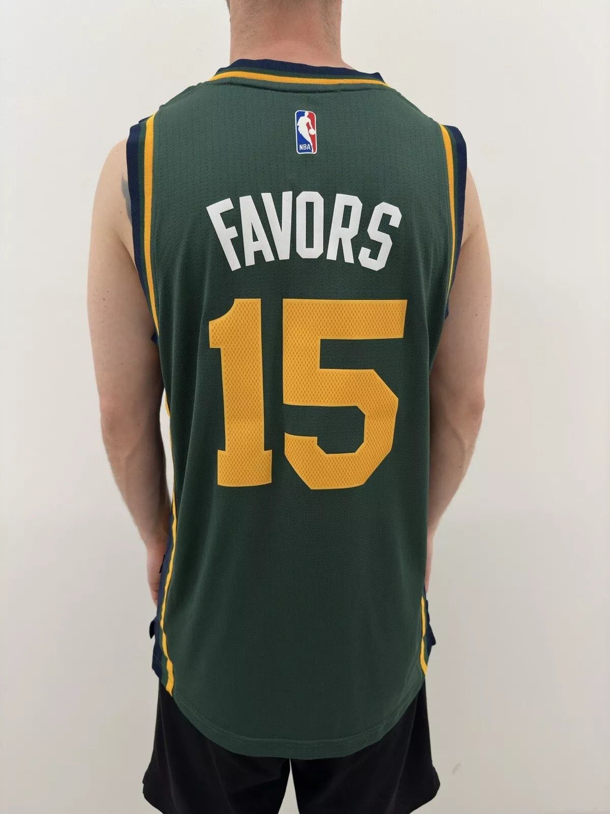 Adidas Swingman Derrick Favors Utah Jazz NBA Shirt Basketball Size US M / EU 48-50 / 2 - 2 Thumbnail