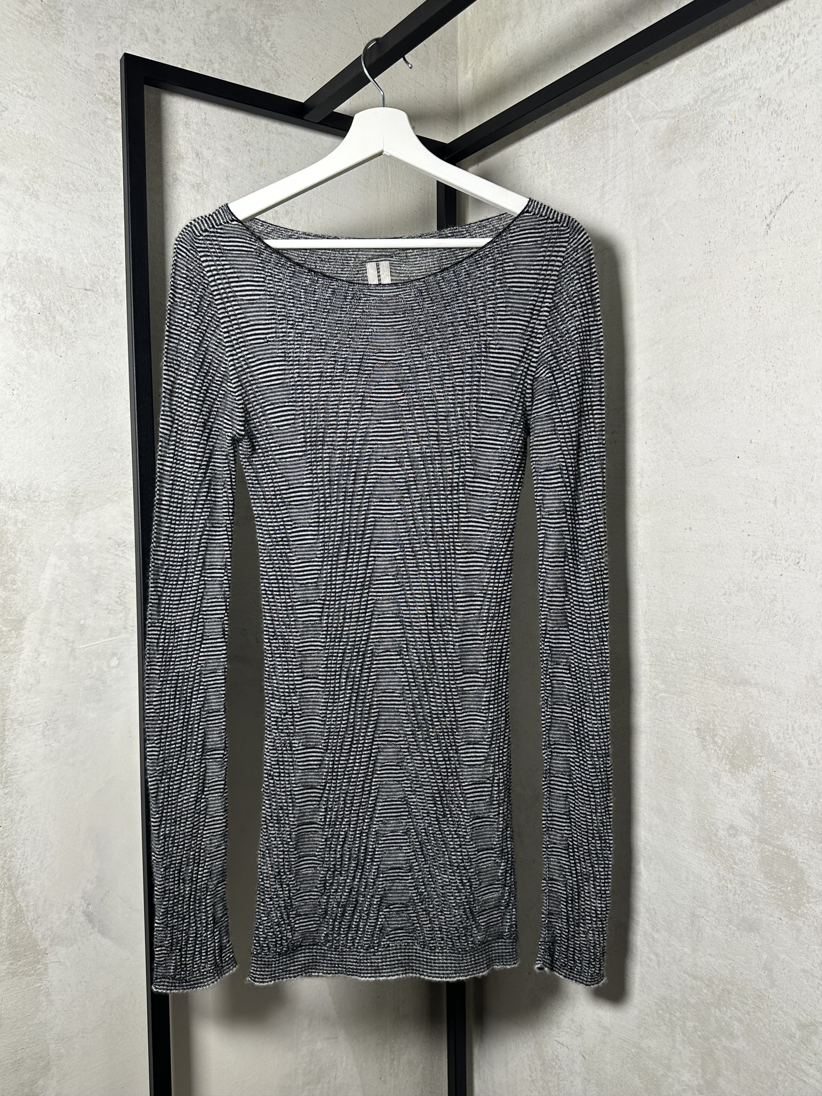 Rick Owens Rick Owens Viscious Knit Cashmere Longsleeve Top Size US S / EU 44-46 / 1 - 2 Thumbnail