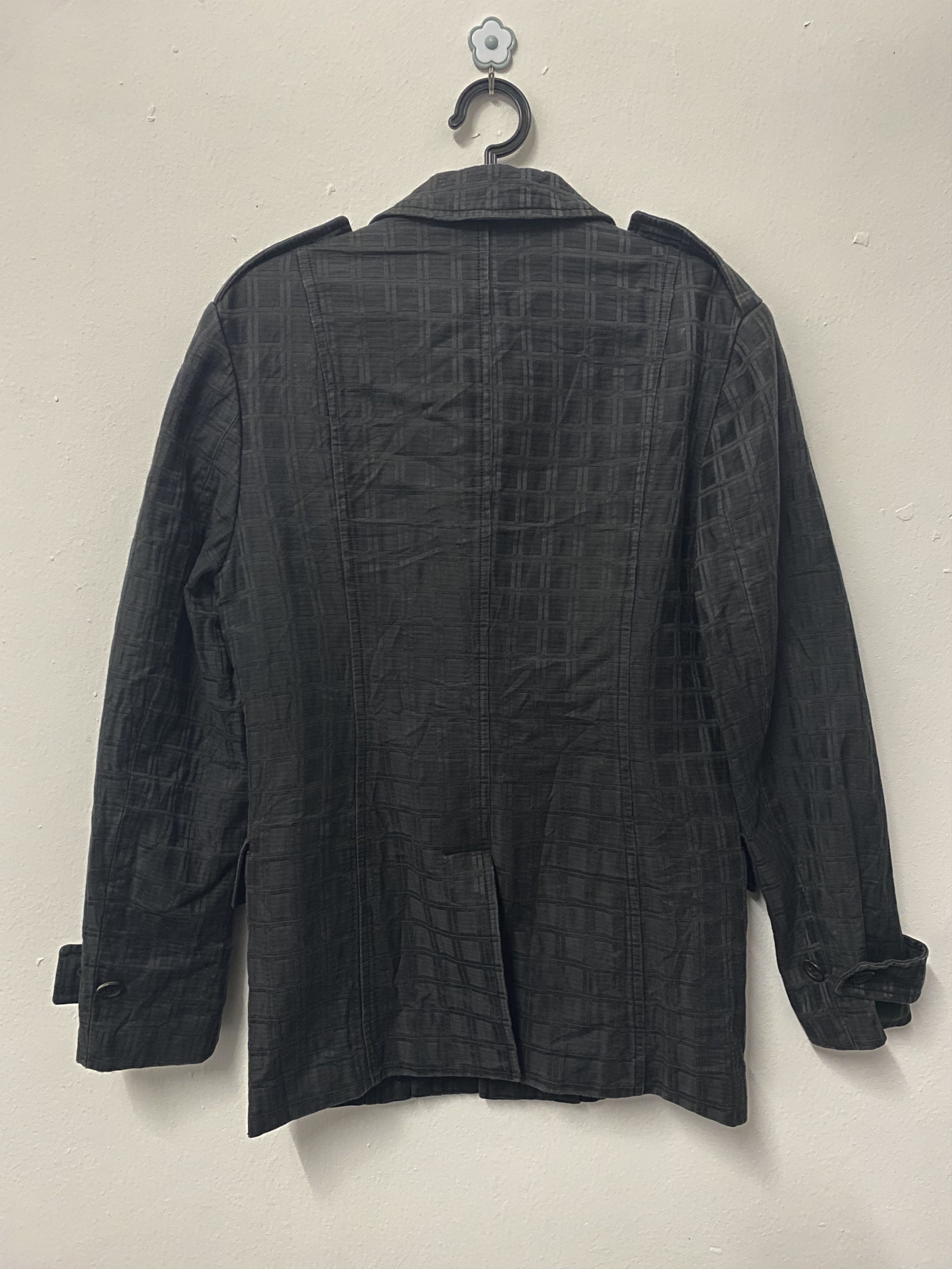 5351 POUR LES HOMMES 💥Final💥Vintage 5351 Pour Les Hommes Checkered Light Jacket Size US S / EU 44-46 / 1 - 2 Thumbnail