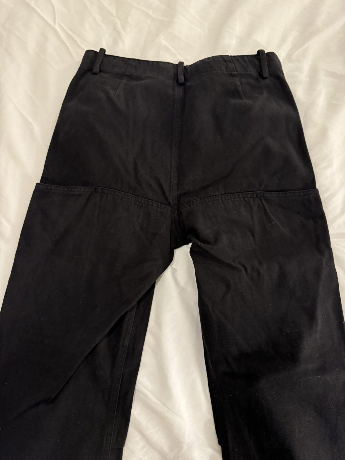 Balenciaga × Gap × Yeezy Yeezy Gap Engineered by Balenciaga Sateen Cargo Pant Black Size US 28 / EU 44 - 9 Thumbnail