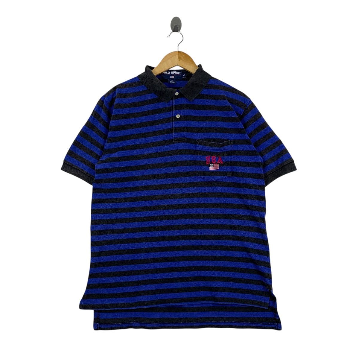 Vintage Polo Sport RALPH LAUREN Usa Casual Polos T-Shirt