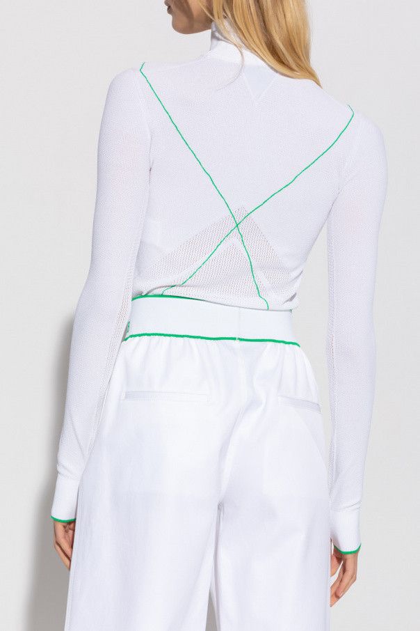 Bottega Veneta o1loc1c0824 695283 Sweater in White Size XS / US 0-2 / IT 36-38 - 4 Thumbnail