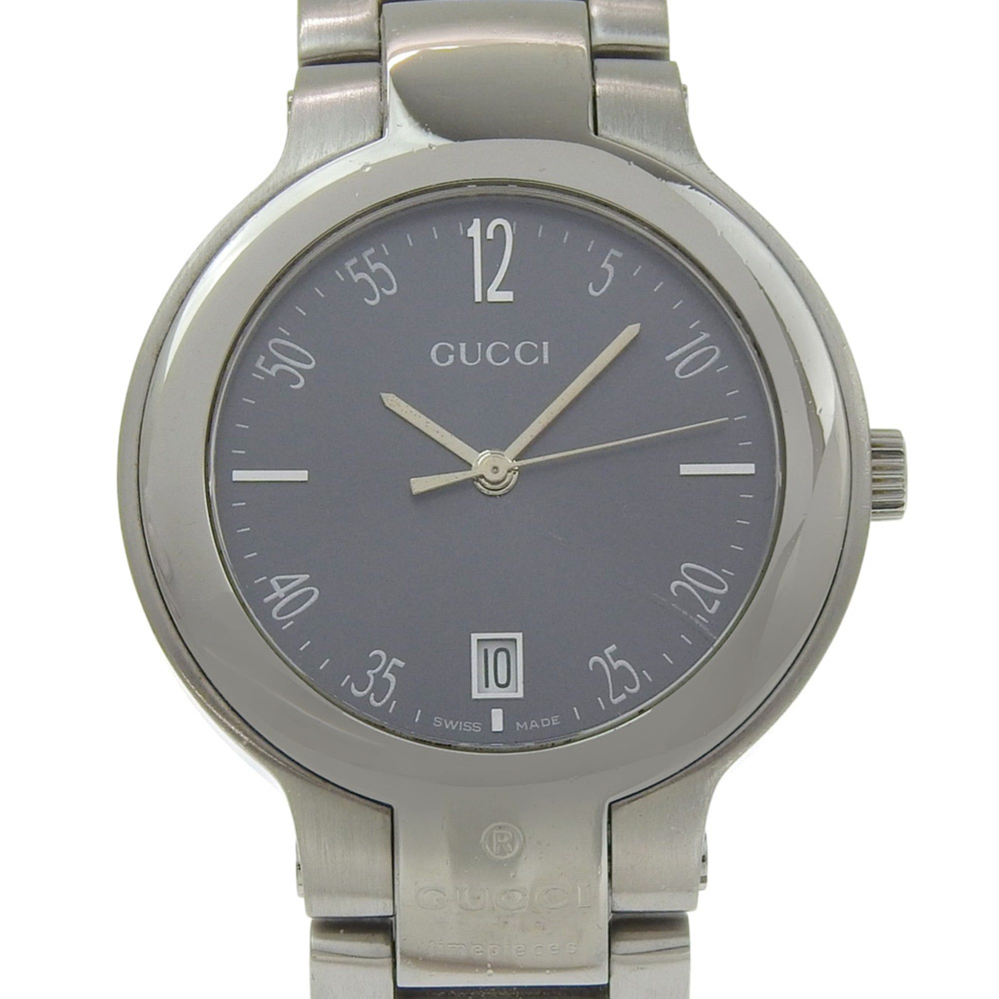 Gucci Gucci Watch 8900M Stainless Steel Quartz Analog Display Gray Dial Boys' Size Size ONE SIZE - 1 Thumbnail