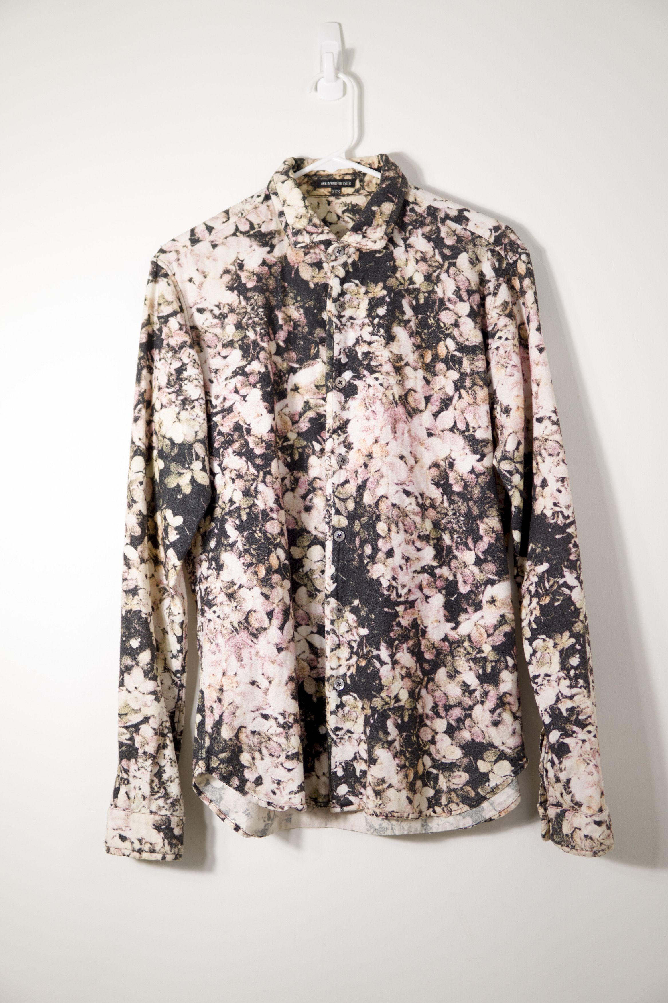 Ann Demeulemeester FW08 Hydrangea Shirt Size US S / EU 44-46 / 1 - 1 Thumbnail