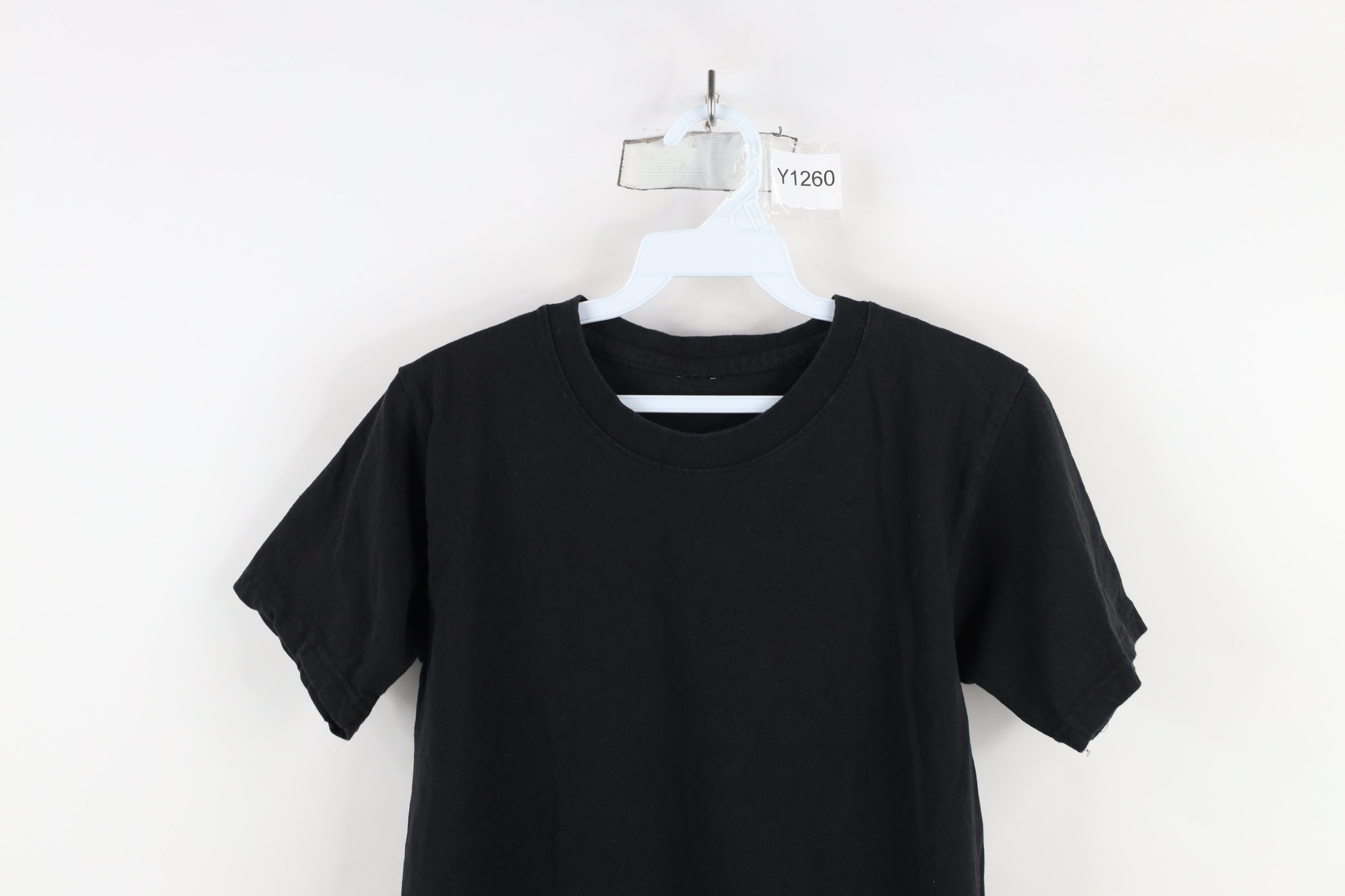 Vintage Vintage 90s Streetwear Short Sleeve T-Shirt Black Cotton Size US S / EU 44-46 / 1 - 2 Thumbnail