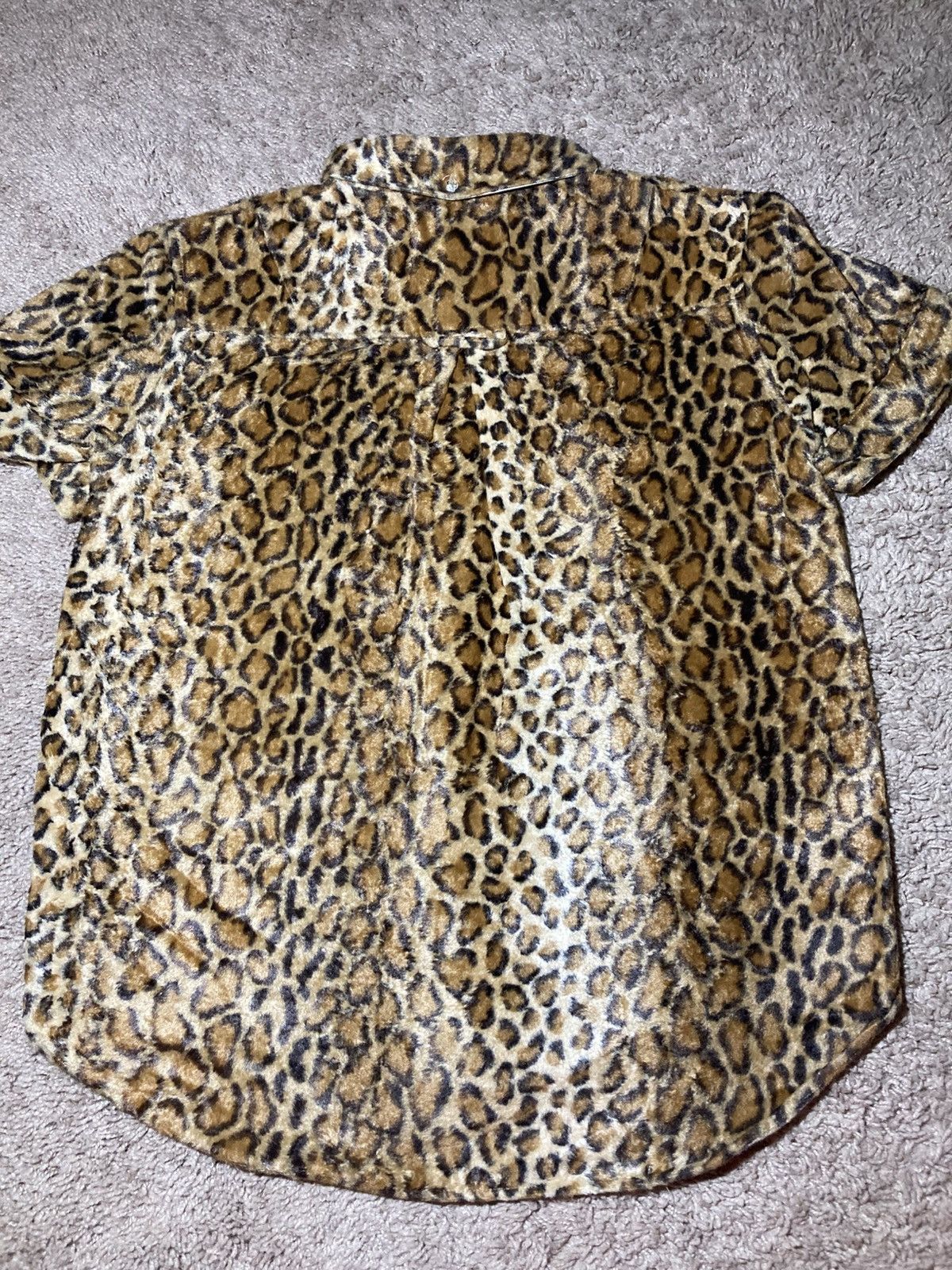20471120 AW97 20471120 Leopard Button Down Shirt Deep Pile Fleece 90s Size US M / EU 48-50 / 2 - 10 Thumbnail