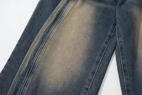 Japanese Brand × Jean Curve Striped Vintage Baggy Jeans Size US 32 / EU 48 - 2 Thumbnail