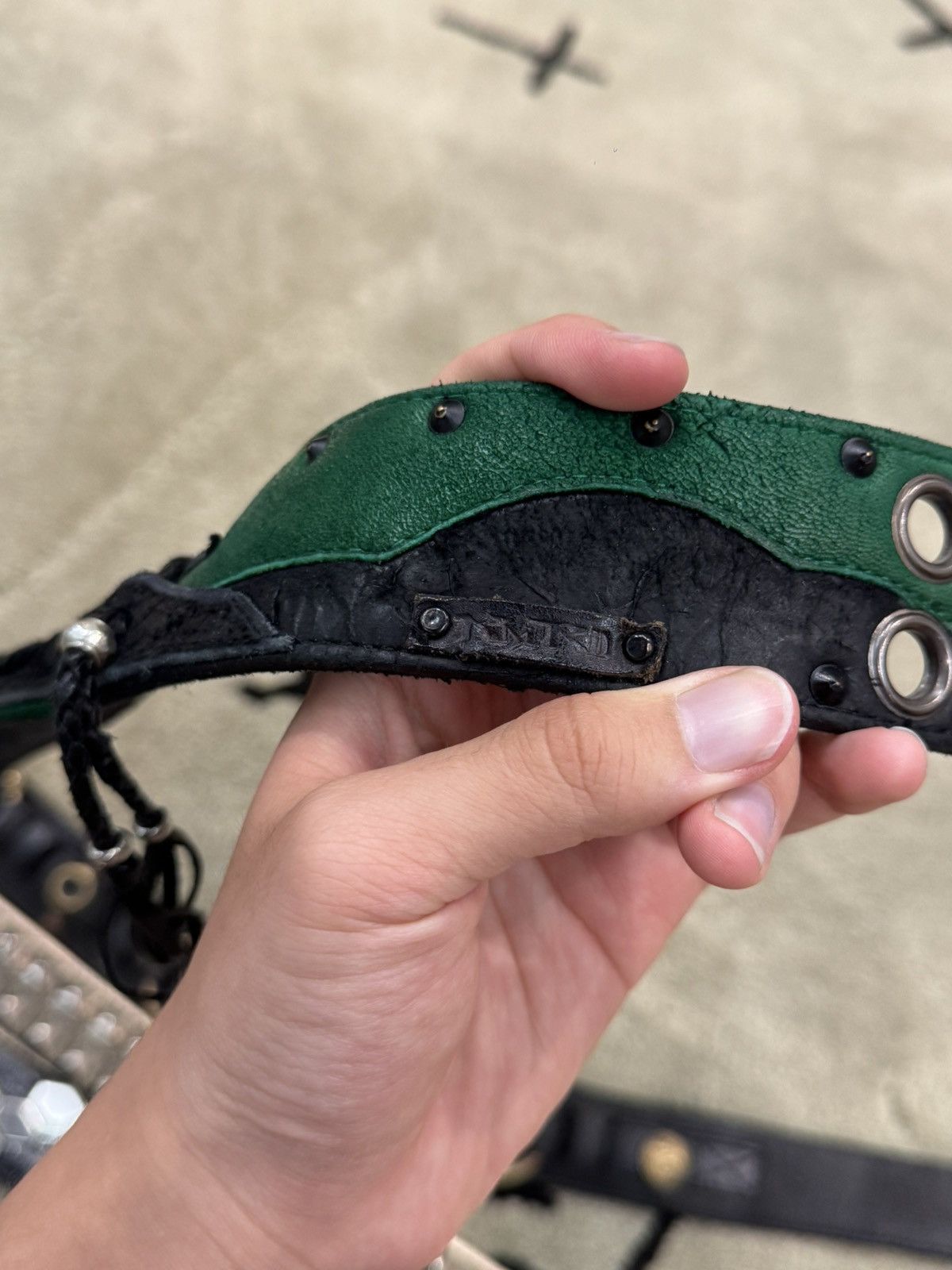 KMRii Kmrii belt cowhide / collaboration rare piece Size ONE SIZE - 7 Thumbnail