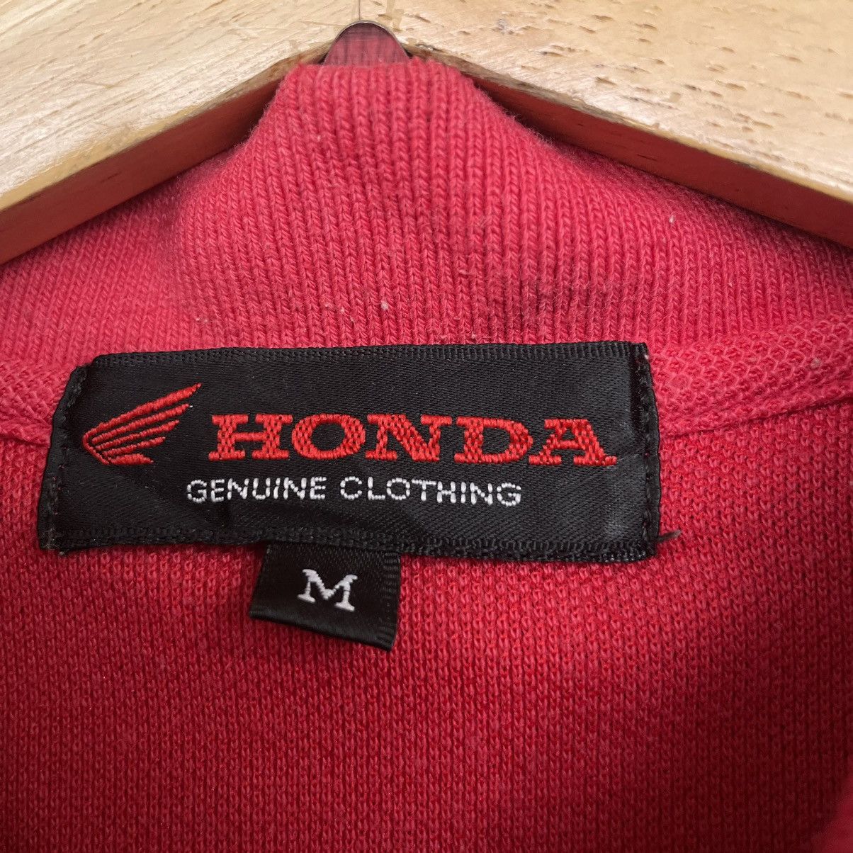 Honda × Vintage Vintage Honda Racing Team Polo T Shirt Size US M / EU 48-50 / 2 - 5 Thumbnail