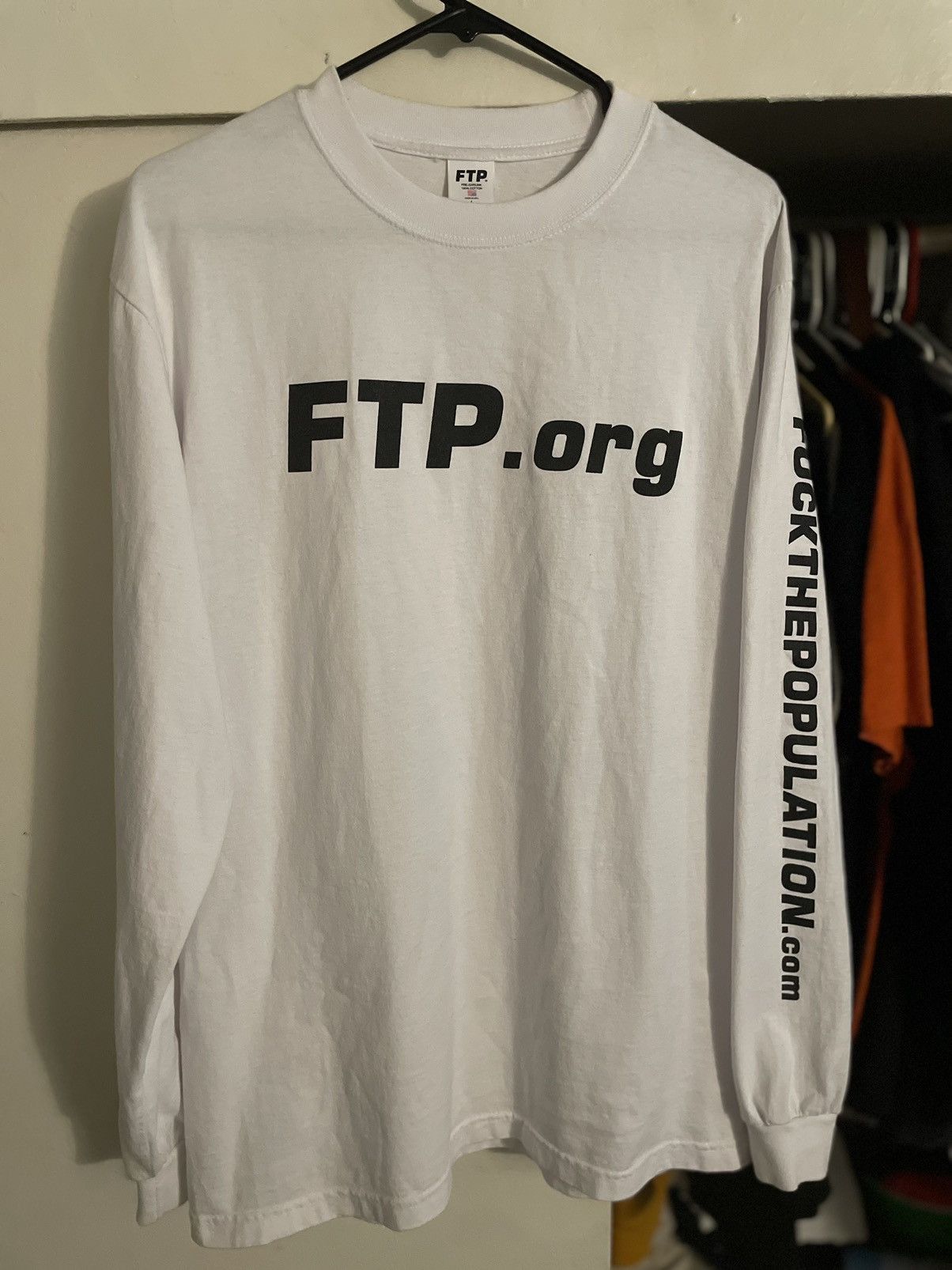 Ftp.org long sleeve white