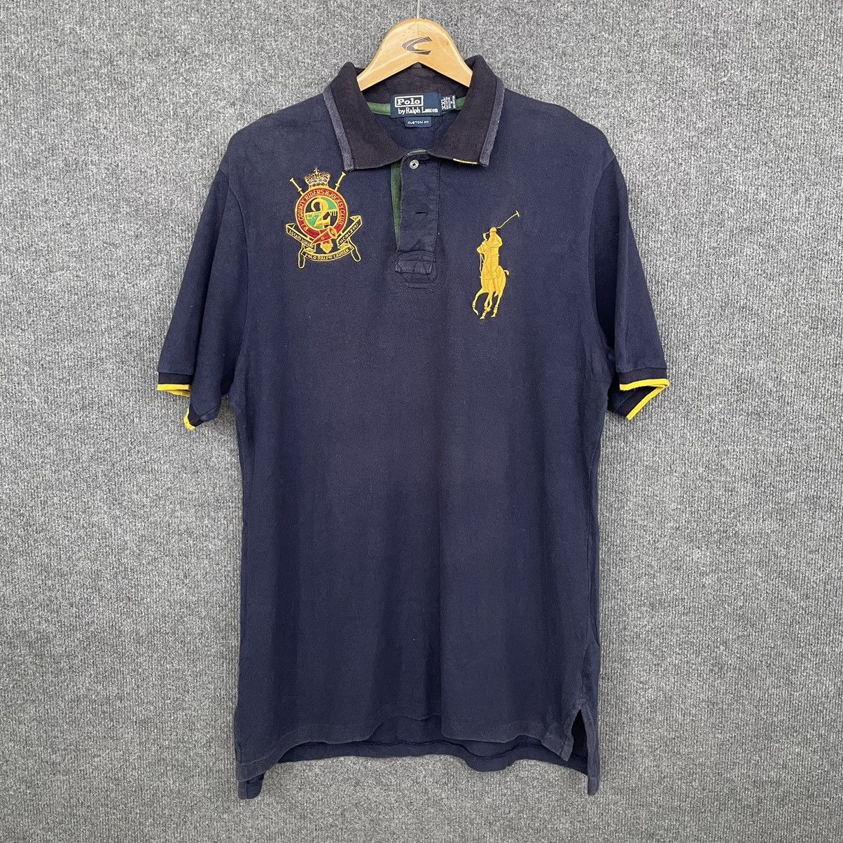 Polo Ralph Lauren × Rugby Ralph Lauren × Vintage Vintage Polo Ralph Lauren Rugby Polo T Shirt Size US L / EU 52-54 / 3 - 1 Thumbnail