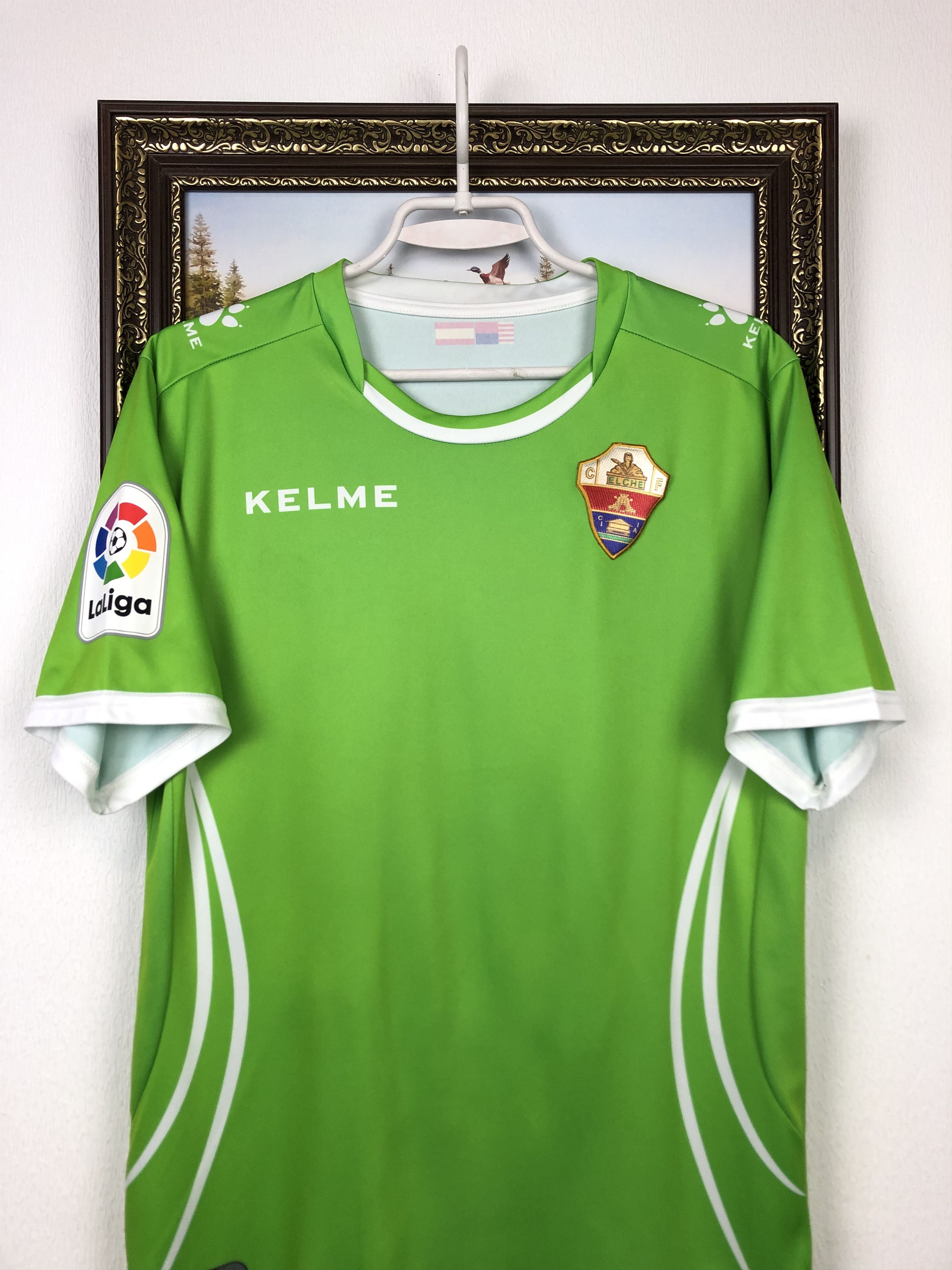 Vintage Elche 2017 Football Shirt Soccer Jersey Mens Camiseta Rare Size US M / EU 48-50 / 2 - 2 Thumbnail