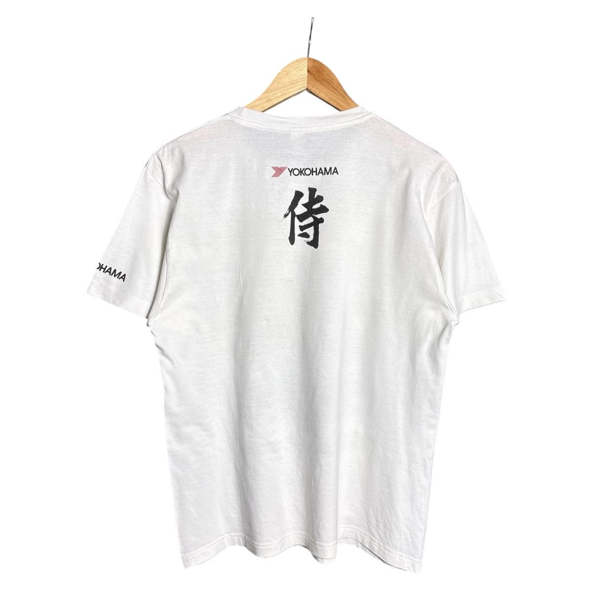 Vintage Vintage Yokohama Master Of The Road Samurai Graphic T-Shirt Size US L / EU 52-54 / 3 - 2 Thumbnail