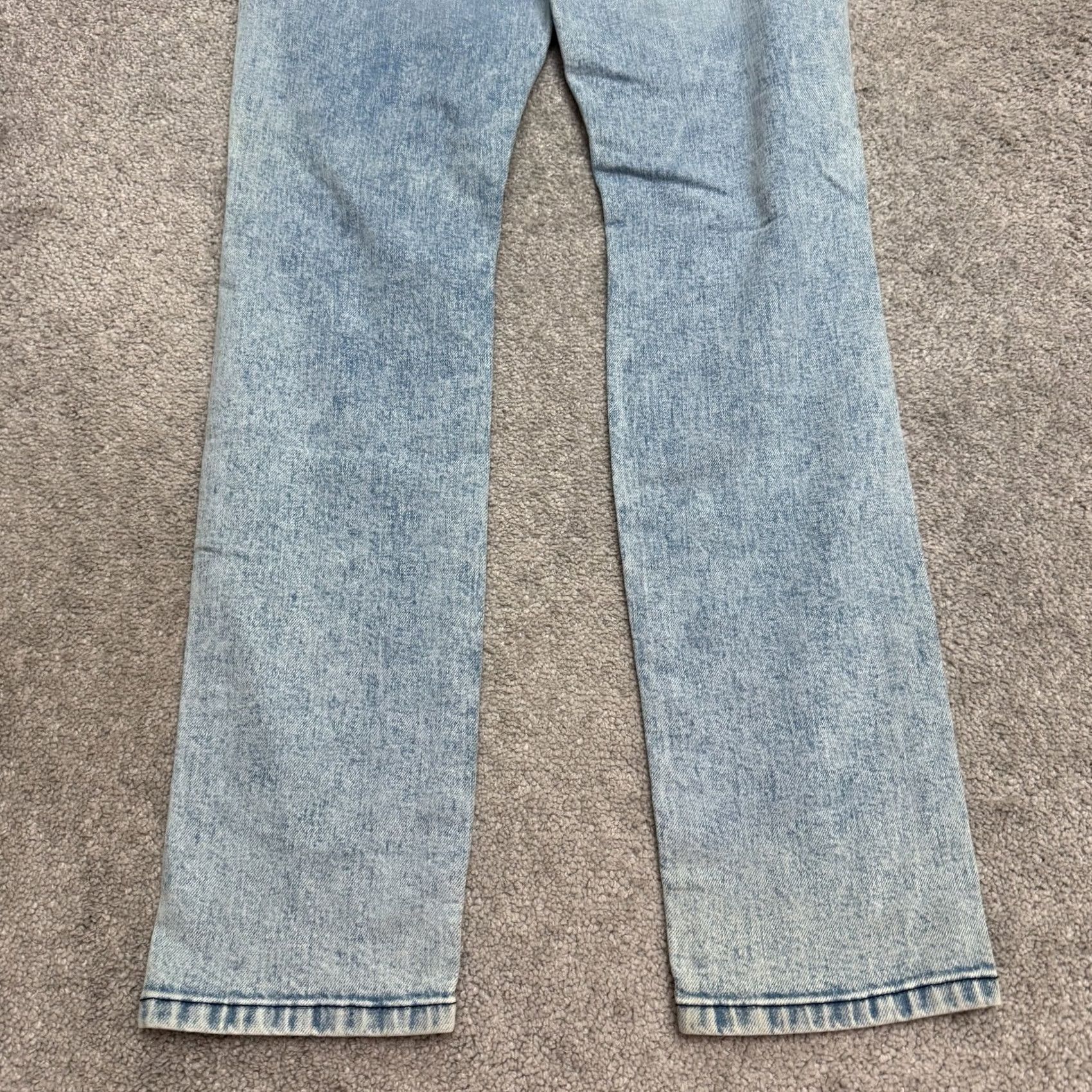 Dr. Denim Dr. Denim Snap Tight Slim Distressed Denim Jeans Mens 34x32 Light Mist Blue NWT Size US 34 / EU 50 - 4 Thumbnail
