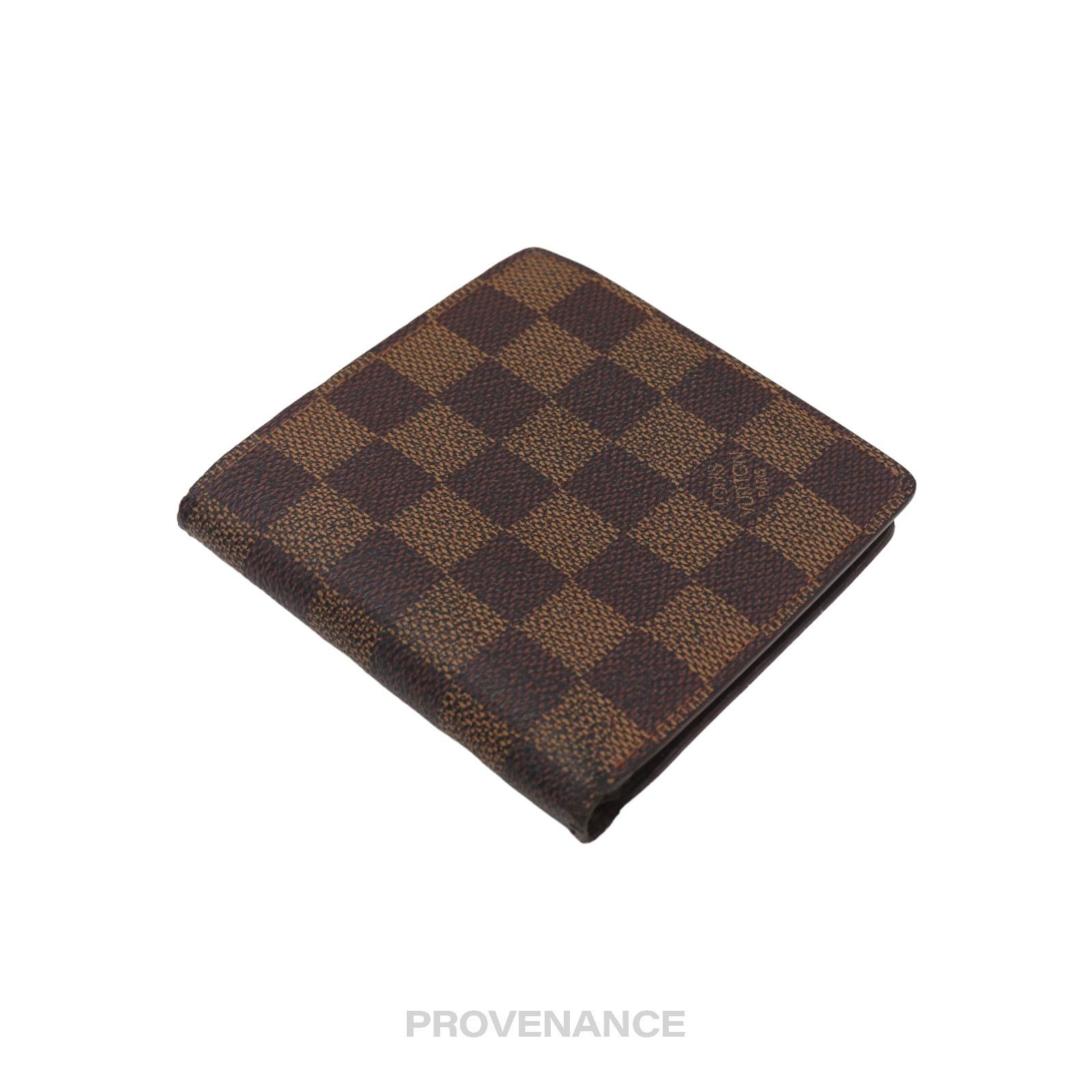 Louis Vuitton Louis Vuitton Centenaire Edition Marco Wallet - Damier Ebene Size ONE SIZE - 4 Thumbnail