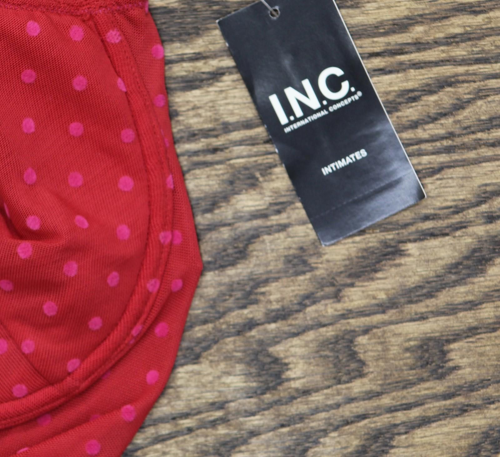 Other Nwt Inc International Concepts Bodysuit Crimson Leaf Red L Size 36" / US 14 / IT 50 - 3 Thumbnail