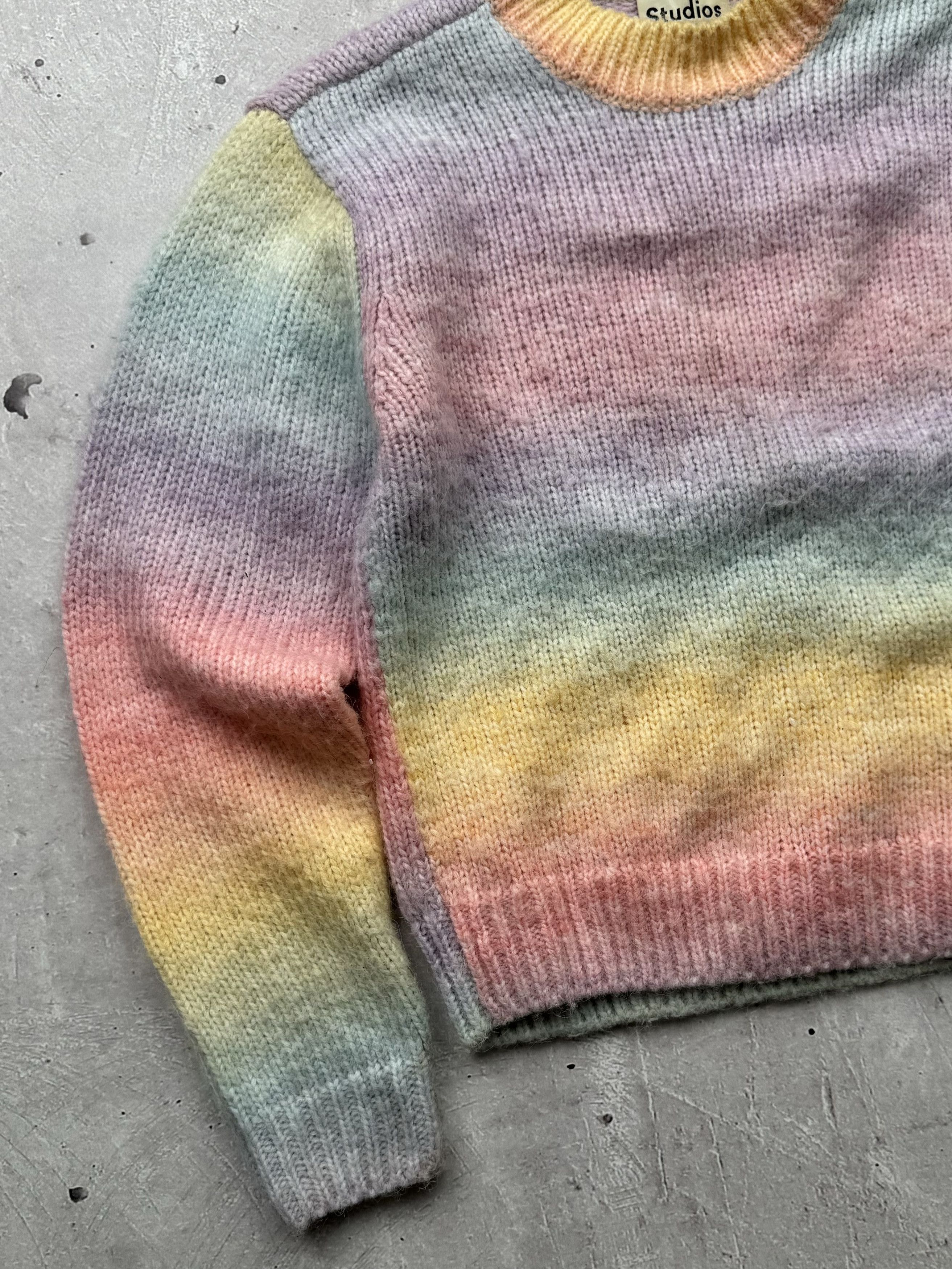 Acne Studios Acne Studios Knit Gradient Sweater | Grailed