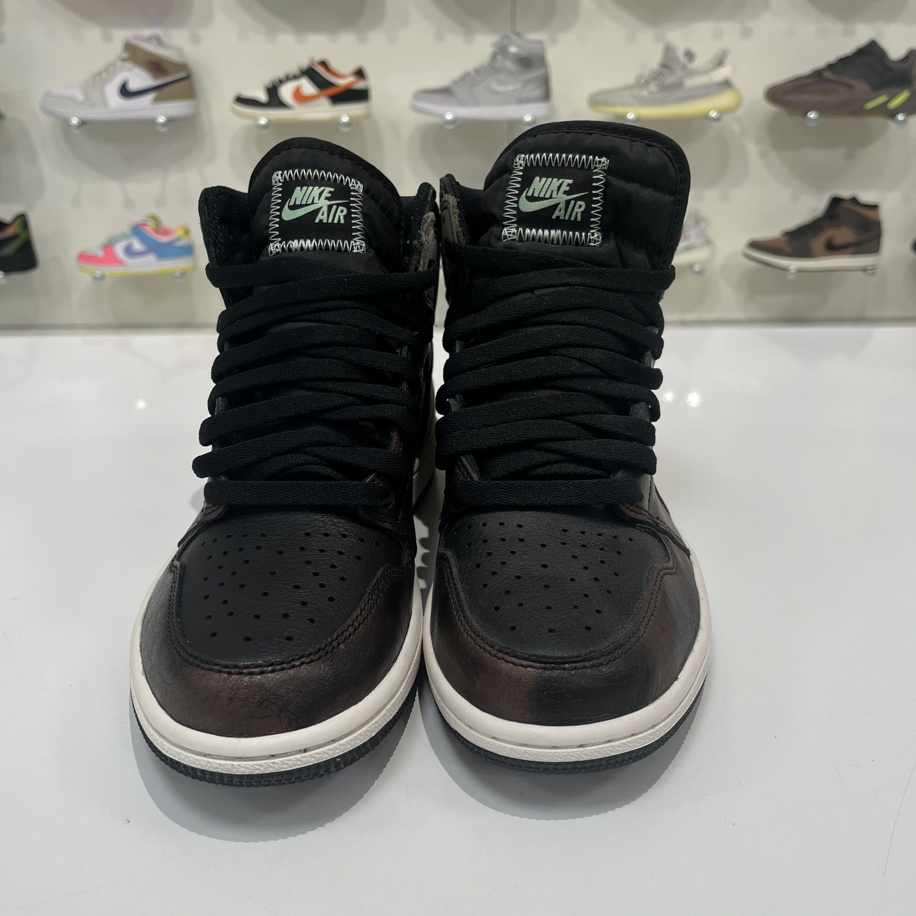 Nike AIR JORDAN 1 RETRO HIGH LIGHT ARMY RUST SHADOW PATINA Size US 8 / EU 41 - 5 Thumbnail