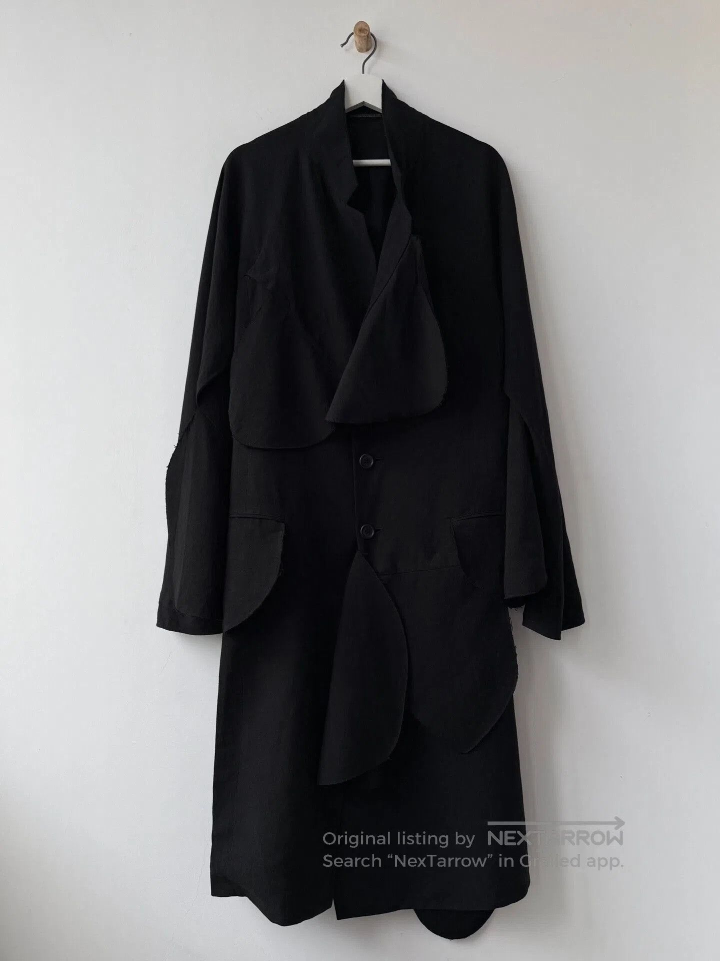 Yohji Yamamoto Yohji Yamamoto Pour Homme Windbreaker Coat. Size US M / EU 48-50 / 2 - 1 Thumbnail