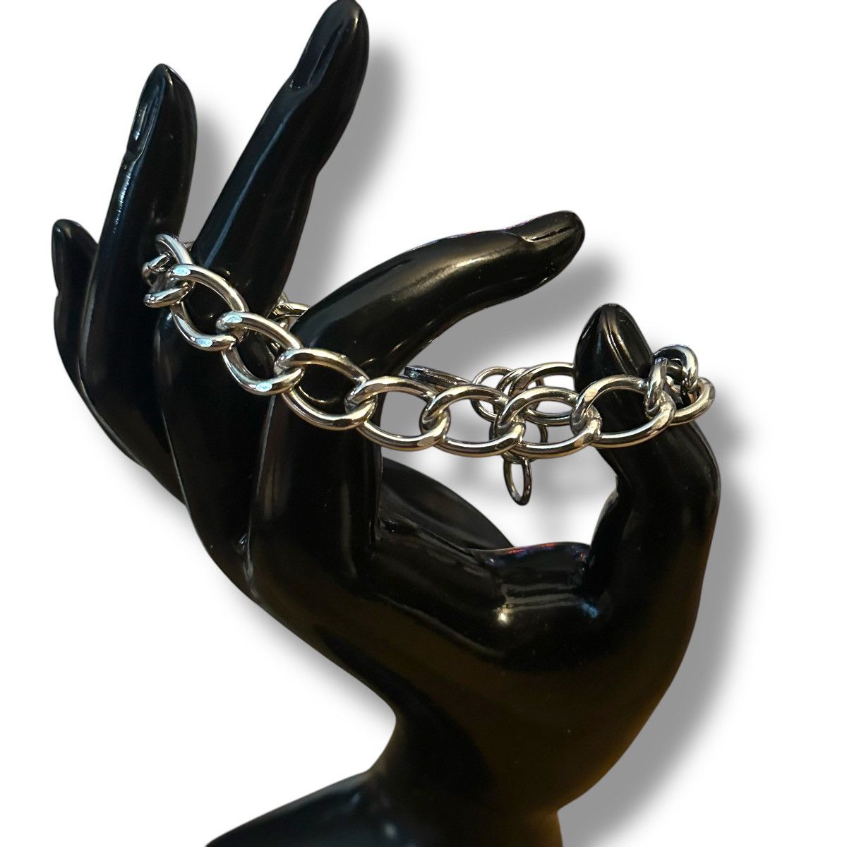 Other Silver tone chunky chain link bracelet Size ONE SIZE - 2 Thumbnail