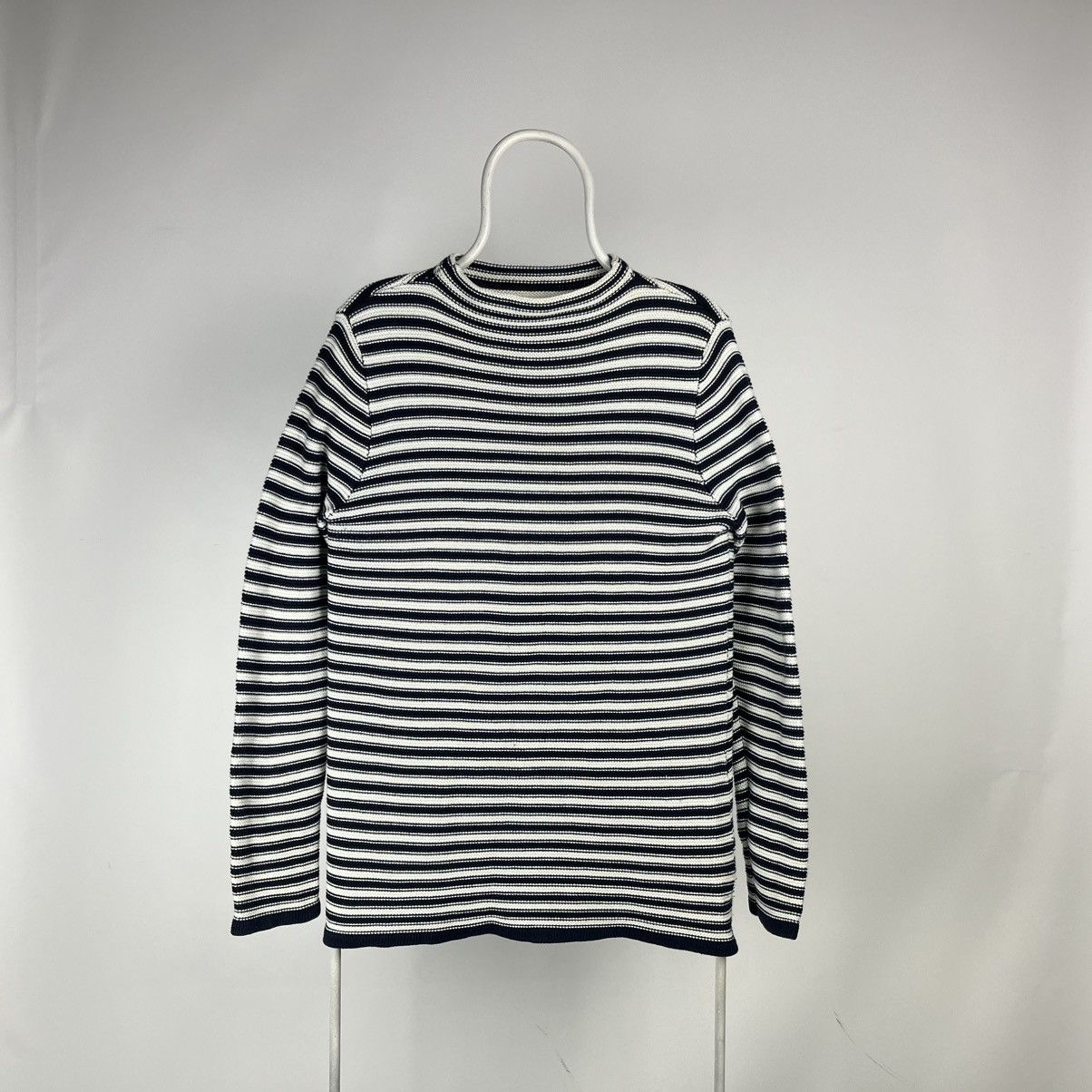 Japanese Brand Vintage Mariner sweater striped knited y2k 80s size Large Size US L / EU 52-54 / 3 - 1 Thumbnail