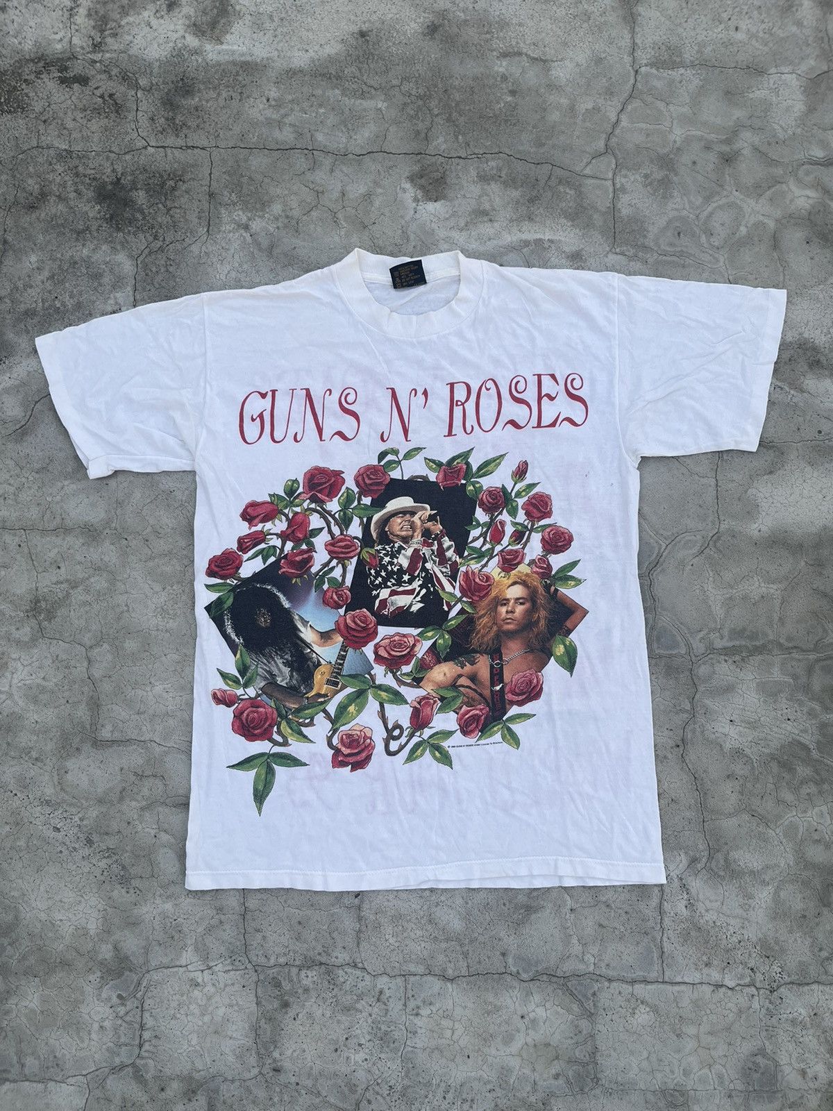 Brockum VERY RARE VINTAGE GUNS N ROSES SHIRT 1993 USE YOUR