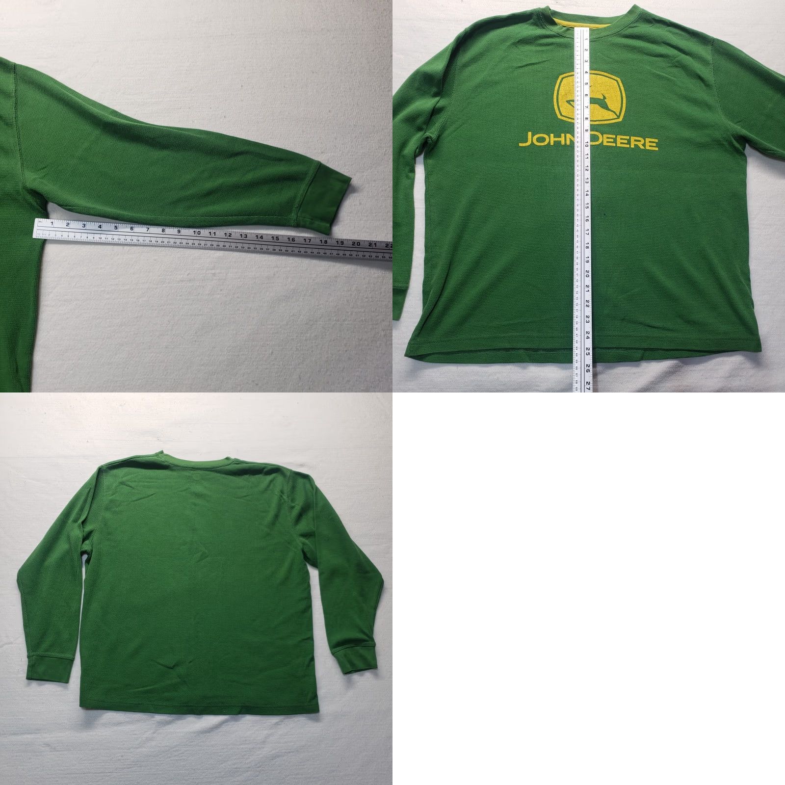 John Deere John Deere Sweater Pullover Long Sleeve Adult Men's XL Brown Farm Animals Size US XL / EU 56 / 4 - 8 Thumbnail