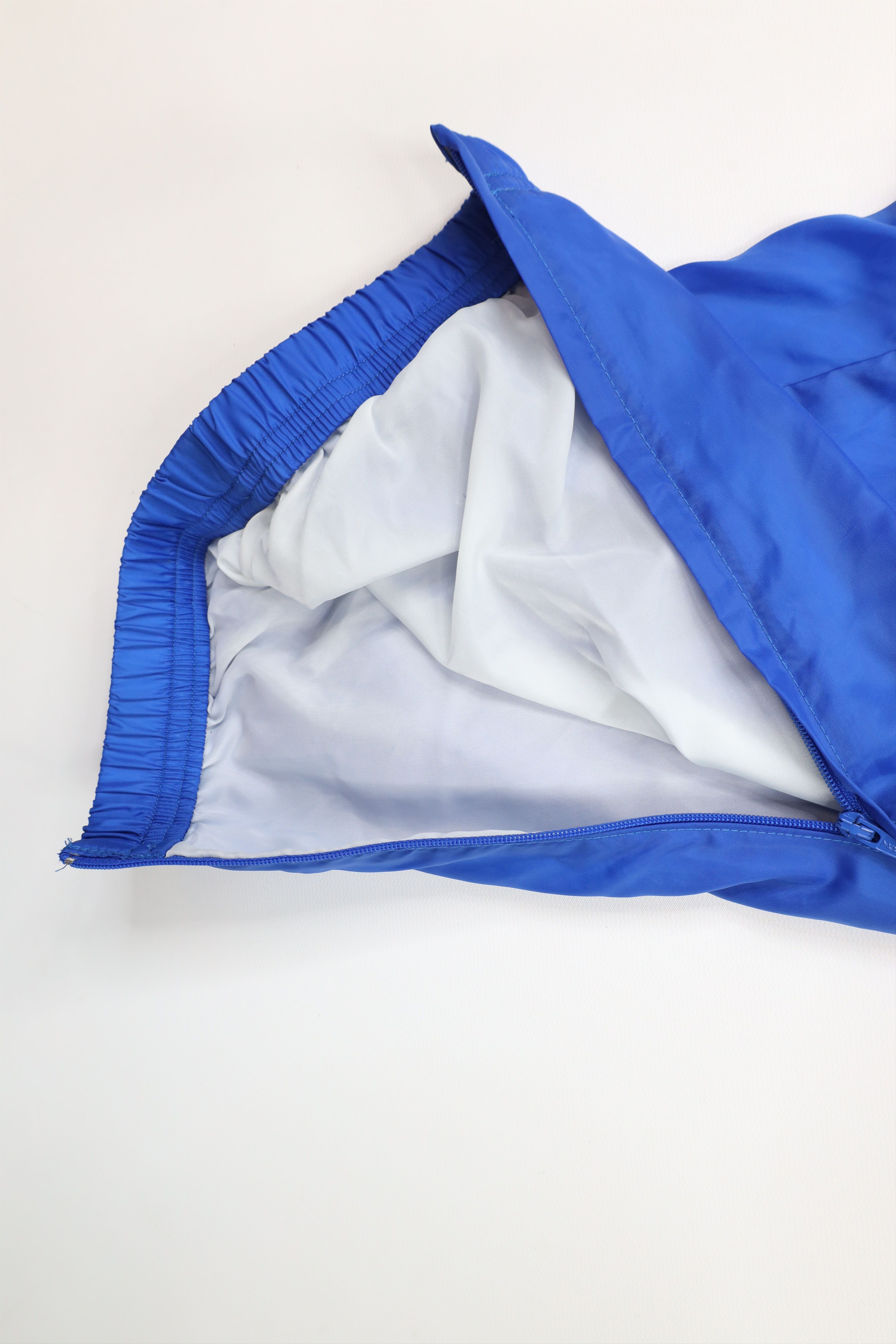 Reebok × Vintage Vintage 90s Reebok Lined Cuffed Nylon Joggers Pants Blue Size US 38 / EU 54 - 5 Thumbnail