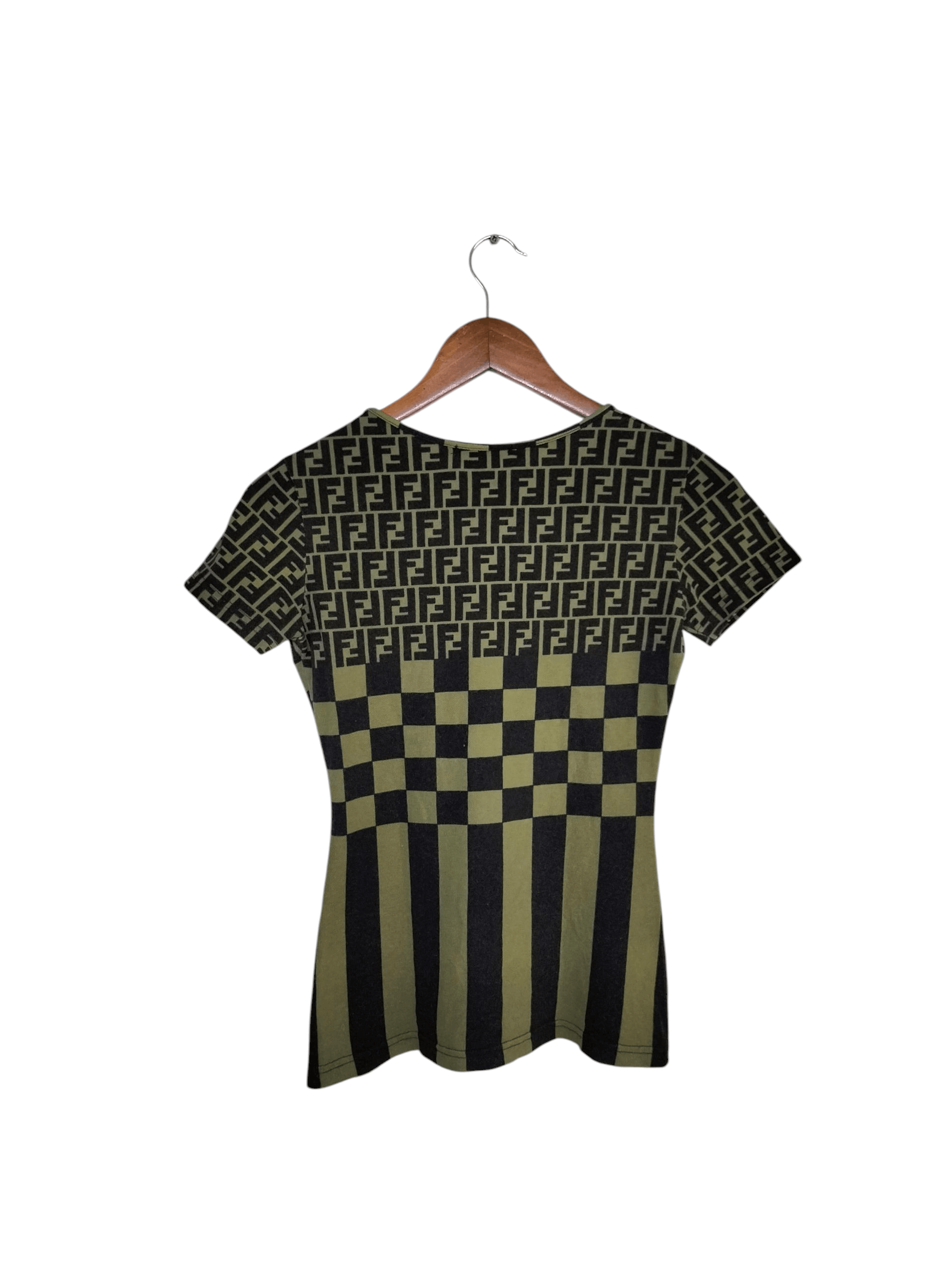 Fendi Authentic Fendi monogram Tshirt Size S / US 4 / IT 40 - 2 Thumbnail