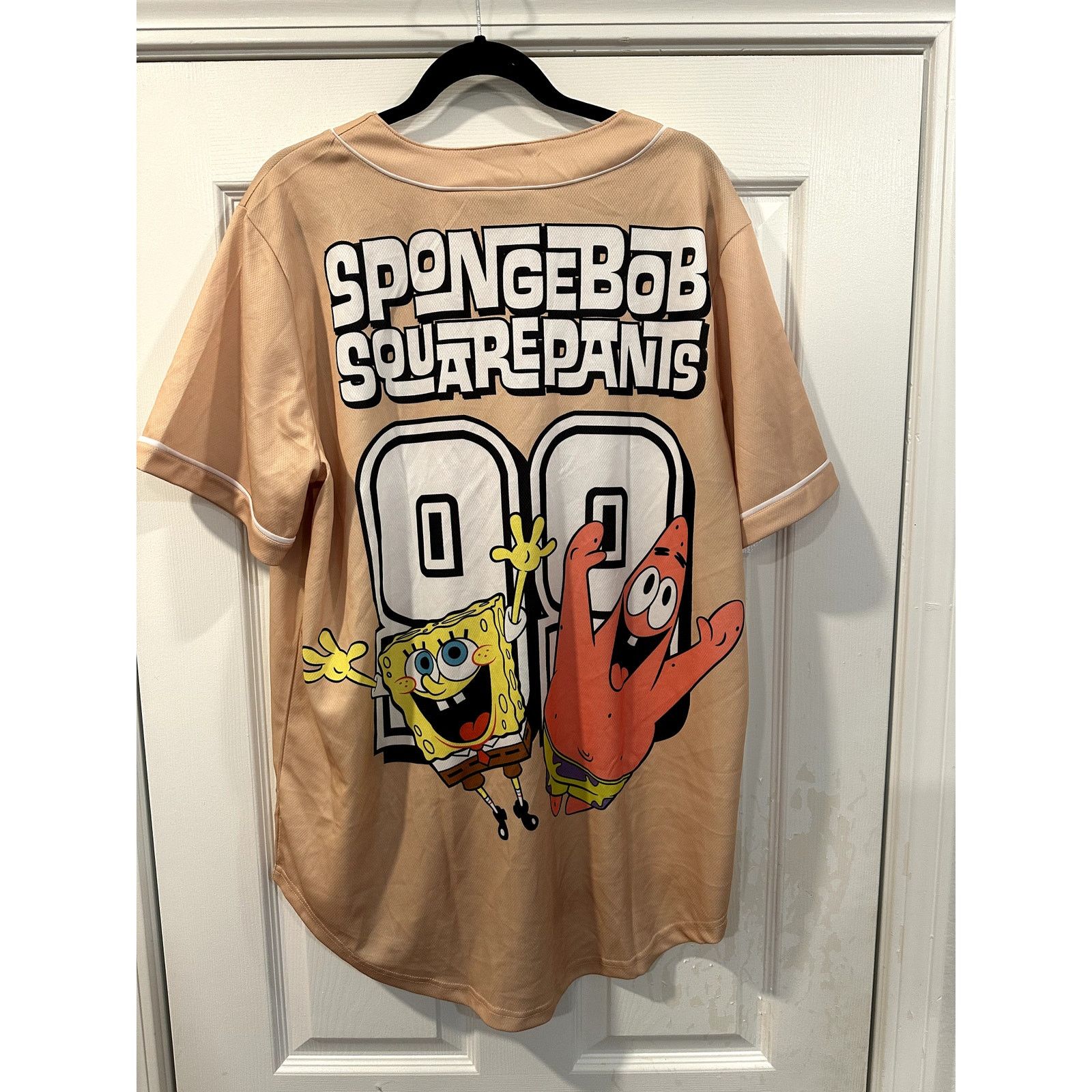 Nickelodeon Official Nickelodeon SpongeBob SquarePants Baseball Jersey L Size US L / EU 52-54 / 3 - 2 Thumbnail