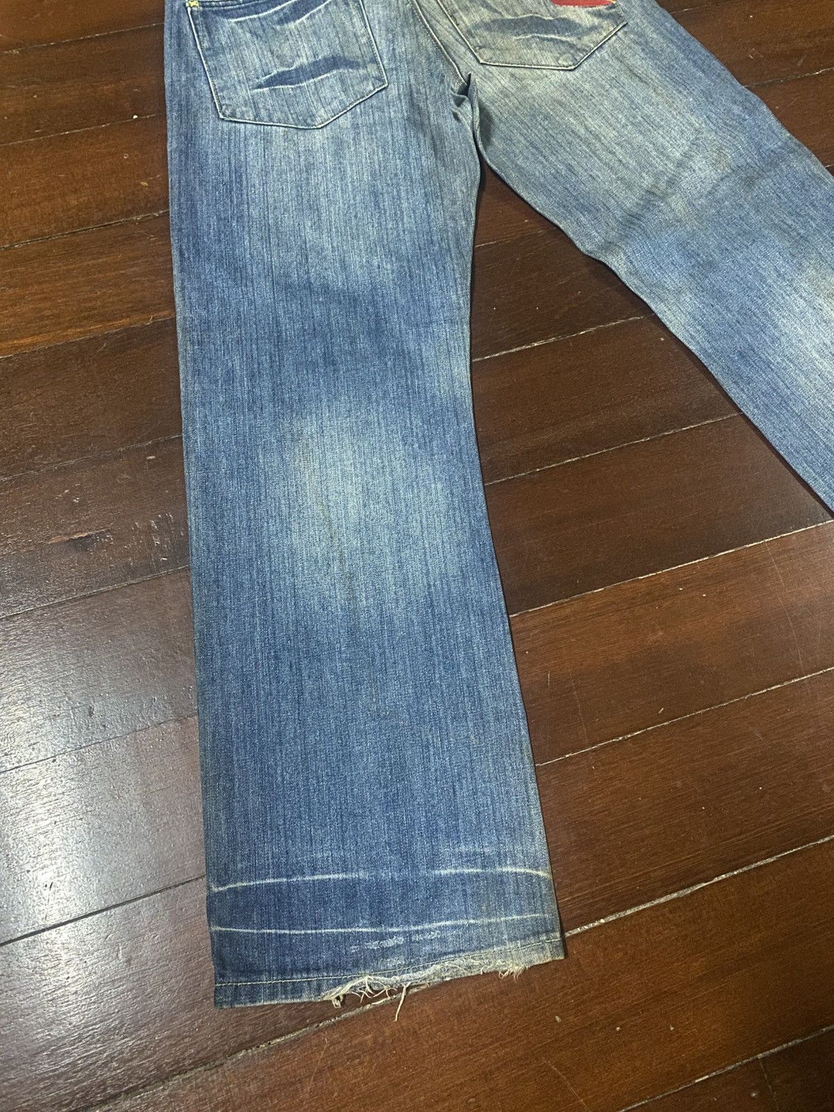 Energie Rare vintage y2k Energie mud wash faded jeans baggy wide Size US 34 / EU 50 - 3 Thumbnail