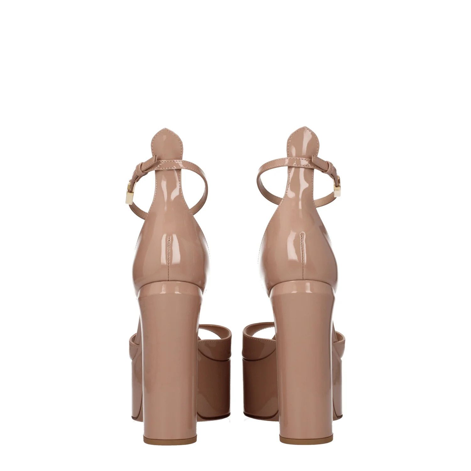 Valentino ob1o1e1224 Patent Leather Sandals in Nude Size US 9 / IT 39 - 5 Thumbnail