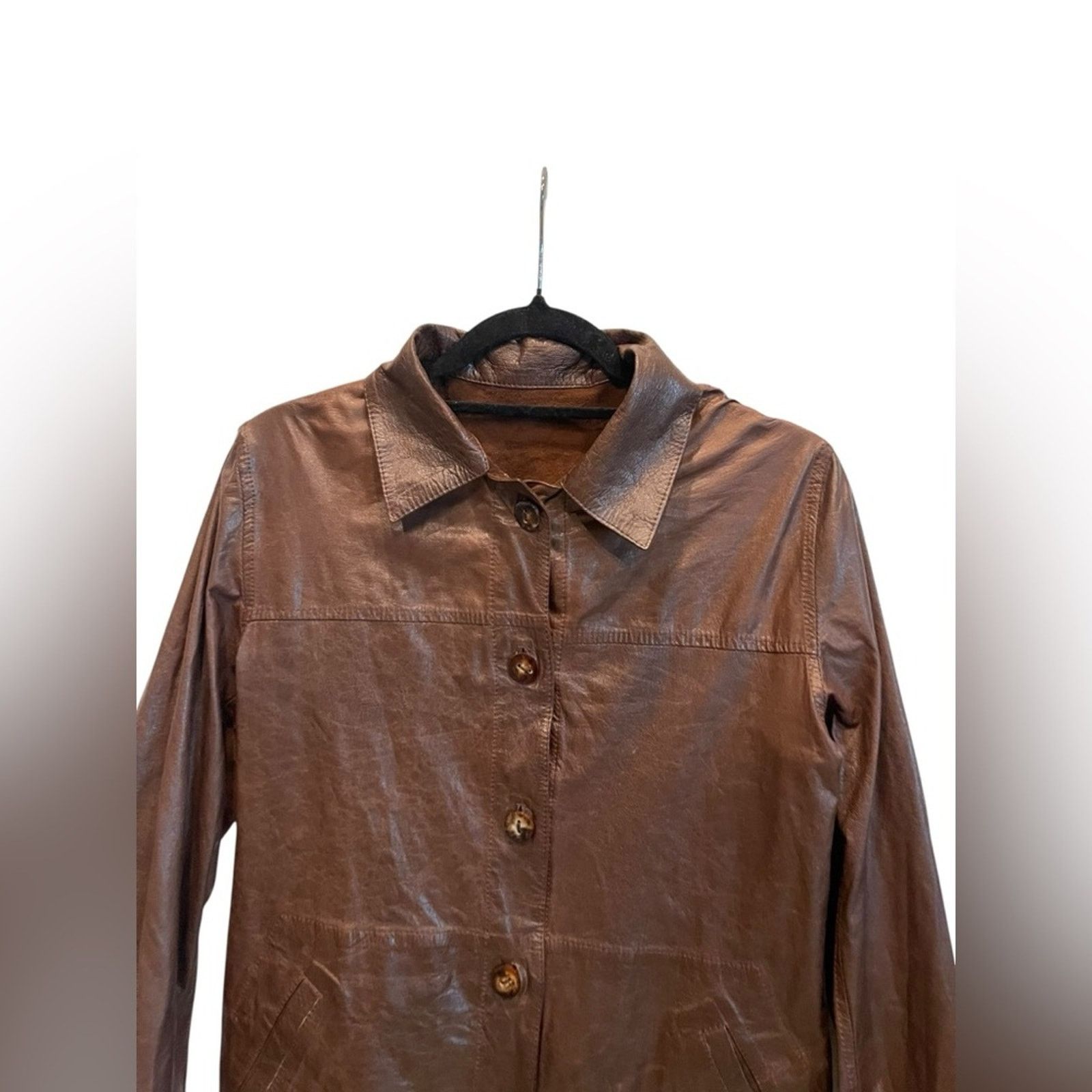 Other Laffon Argentina M Brown Leather Suede reversible Jackets Size US M / EU 48-50 / 2 - 5 Thumbnail