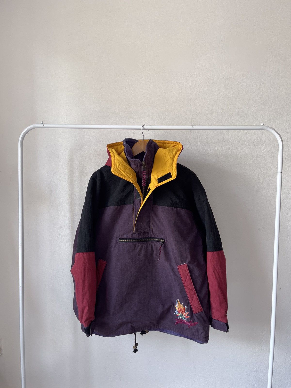 Descente 90s Descente ‘TechnoGear’ Colorblock Ski Anorak Jacket Size US L / EU 52-54 / 3 - 3 Thumbnail