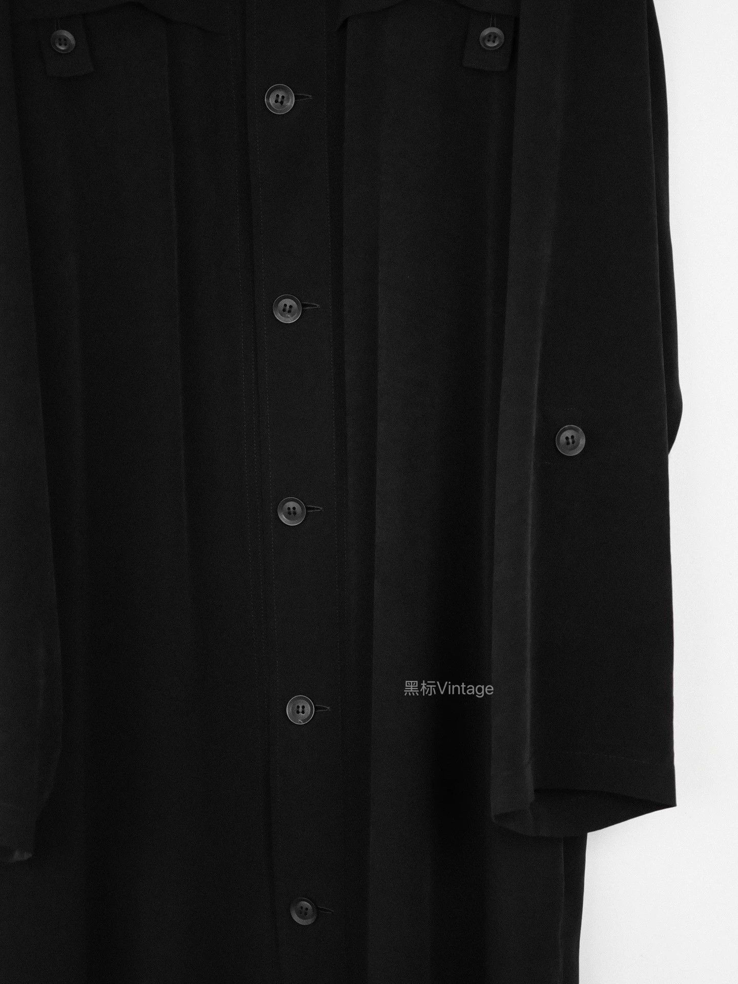 Yohji Yamamoto Yohji Yamamoto 22ss Vintage Triacetate Collar Coat Men Size US S / EU 44-46 / 1 - 4 Thumbnail