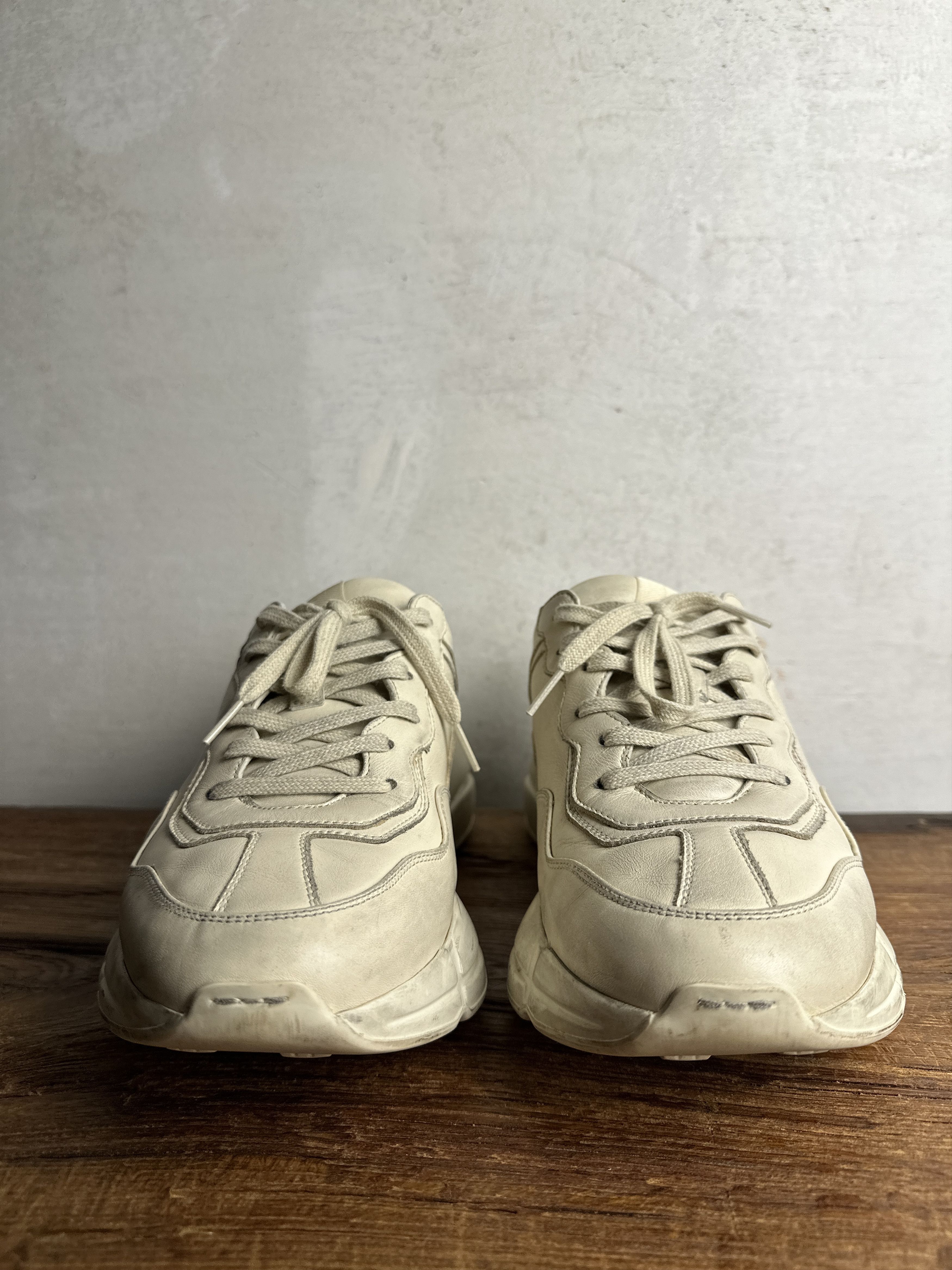 Gucci Gucci Distressed Rhyton Sneakers Size US 10 / EU 43 - 10 Thumbnail
