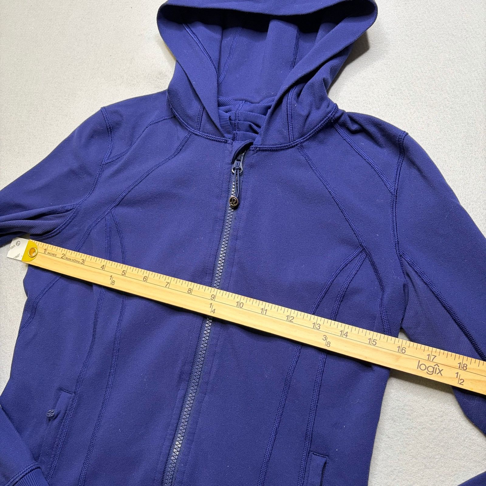 Lululemon Lululemon Womens Hooded Jacket Size 6 Blue Full Zip Walking Size M / US 6-8 / IT 42-44 - 7 Thumbnail