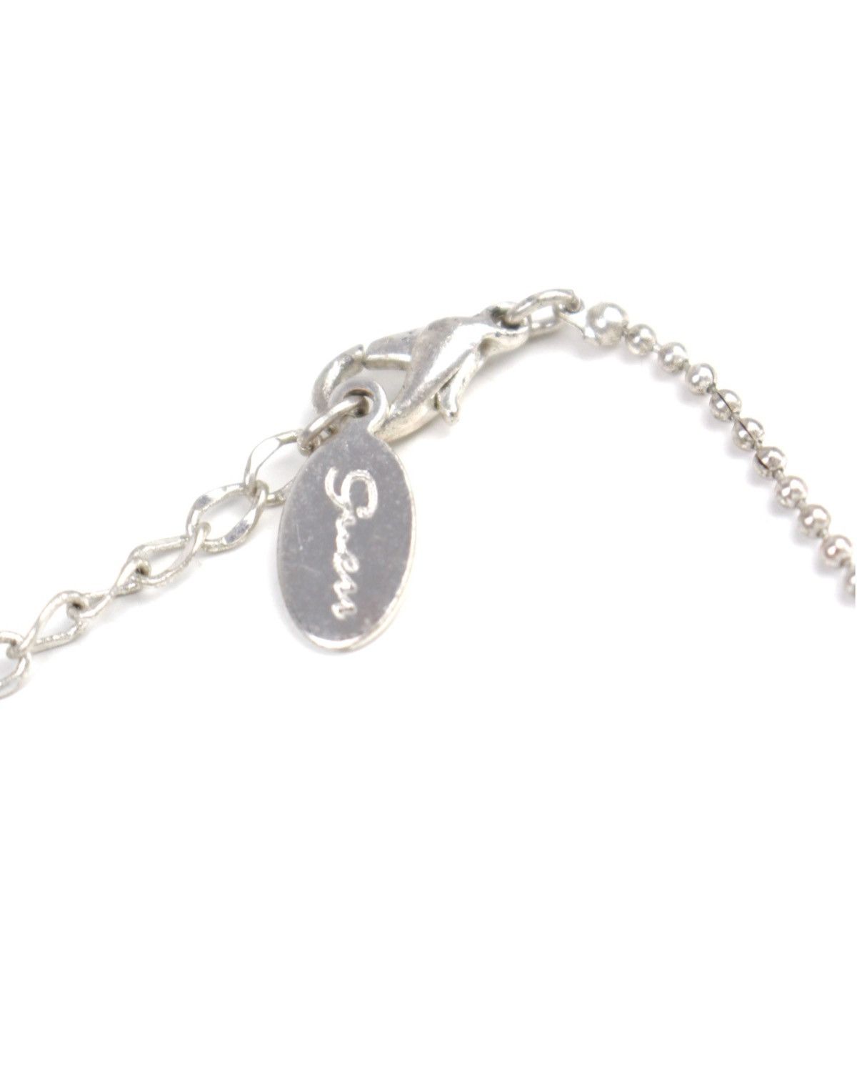 Guess 2000S GUESS AMERICAN FLAG CRYSTAL TAG NECKLACE Size ONE SIZE - 5 Thumbnail