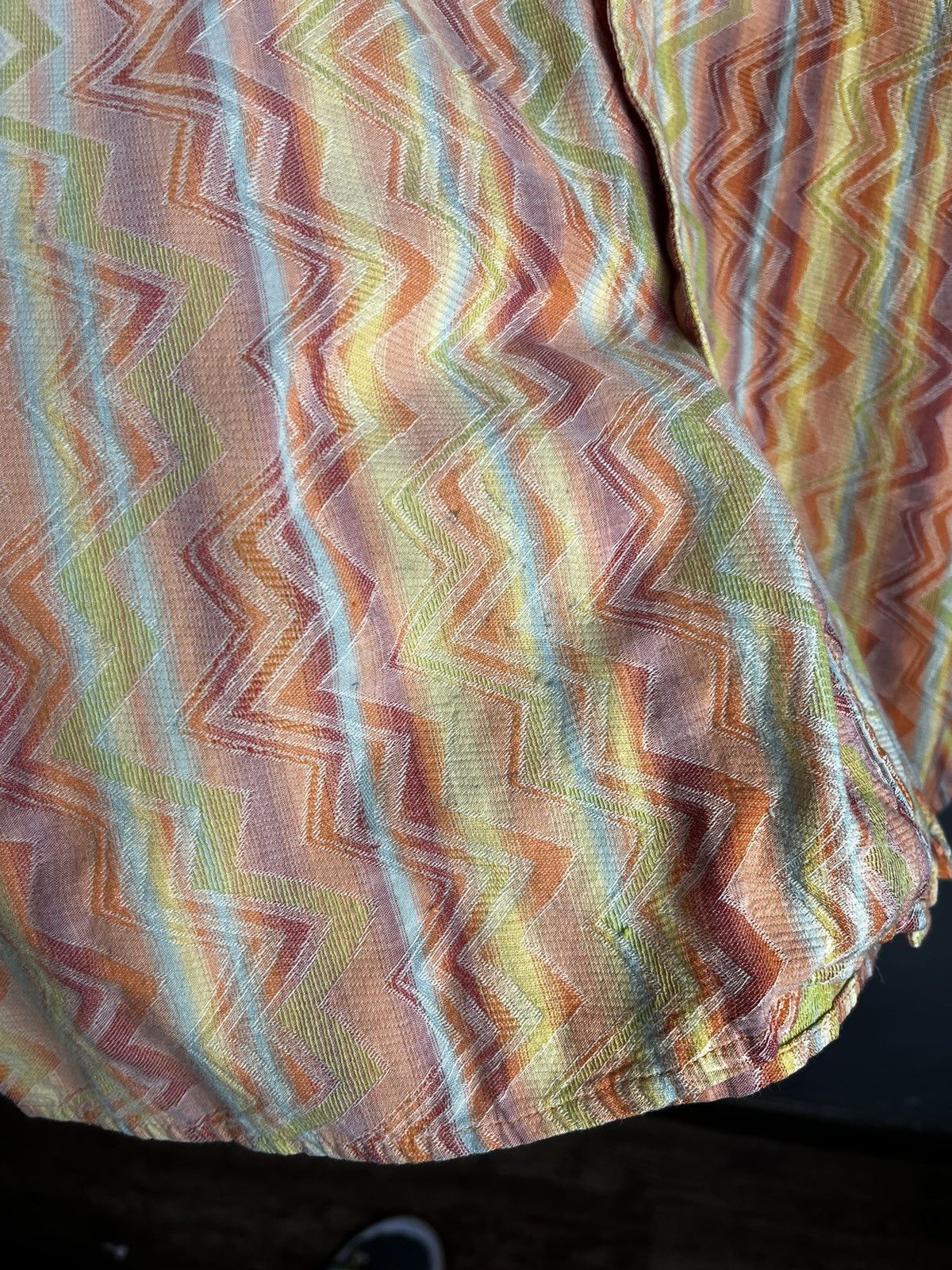 Missoni × Vintage Vintage Button Ups Shirt Missoni Sport Size US M / EU 48-50 / 2 - 6 Thumbnail