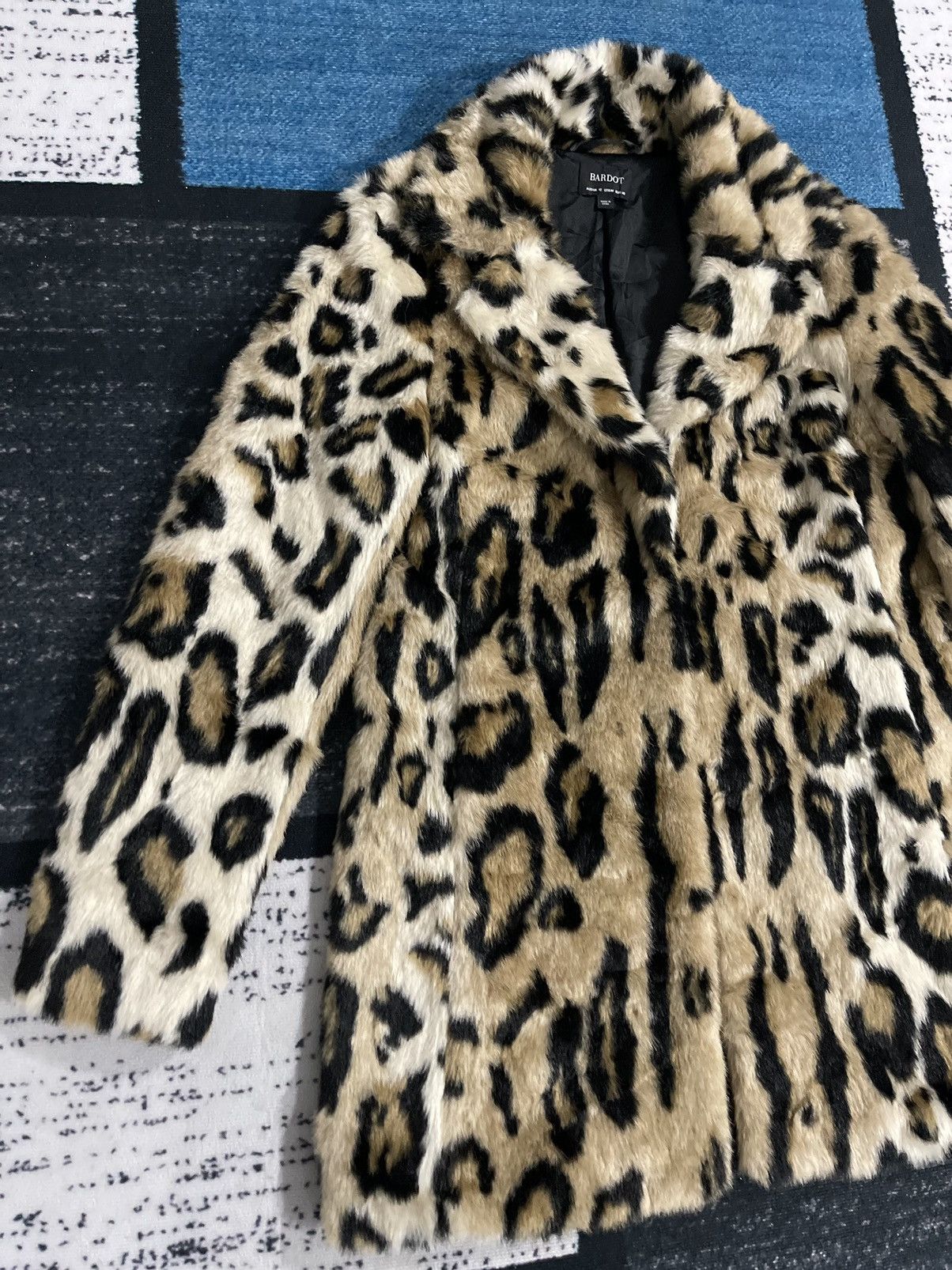 Japanese Brand VINTAGE BARDOT LEOPARD PRINT AUSTRALIAN DESIGN COAT Size M / US 6-8 / IT 42-44 - 5 Thumbnail