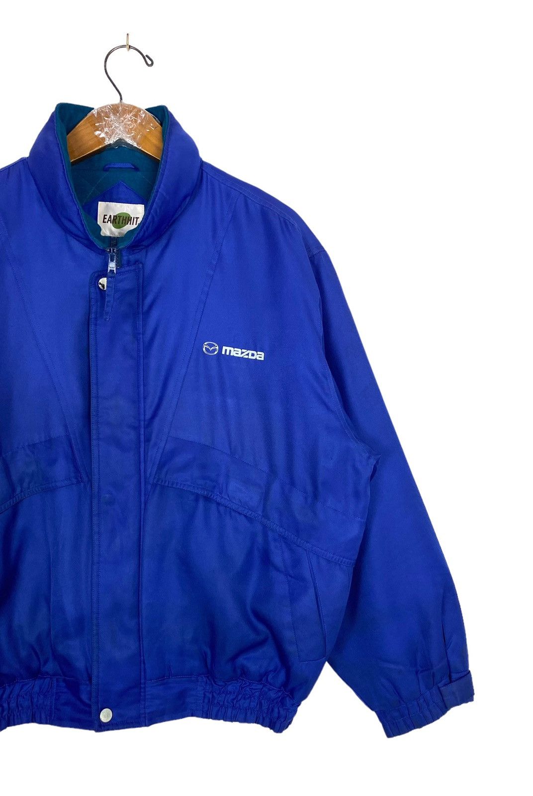 Japanese Brand Rare ‼️ Vintage Mazda Bomber Jacke Small Logo Size US M / EU 48-50 / 2 - 3 Thumbnail