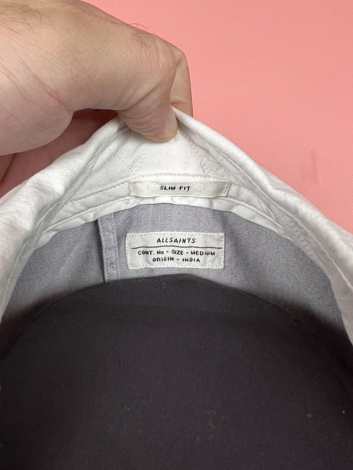 Allsaints Allsaints hype shirt vintage logo classic button ups Size US M / EU 48-50 / 2 - 5 Thumbnail