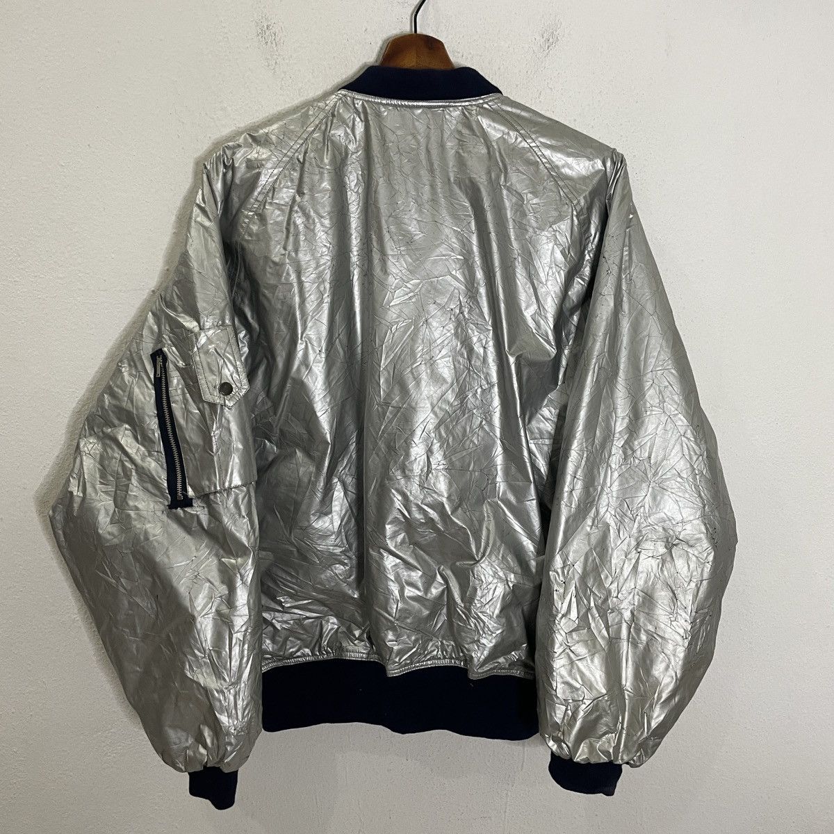 Formula 1 Vintage Alpha Cubic Racing Team Bomber Jacket Size US XL / EU 56 / 4 - 7 Thumbnail