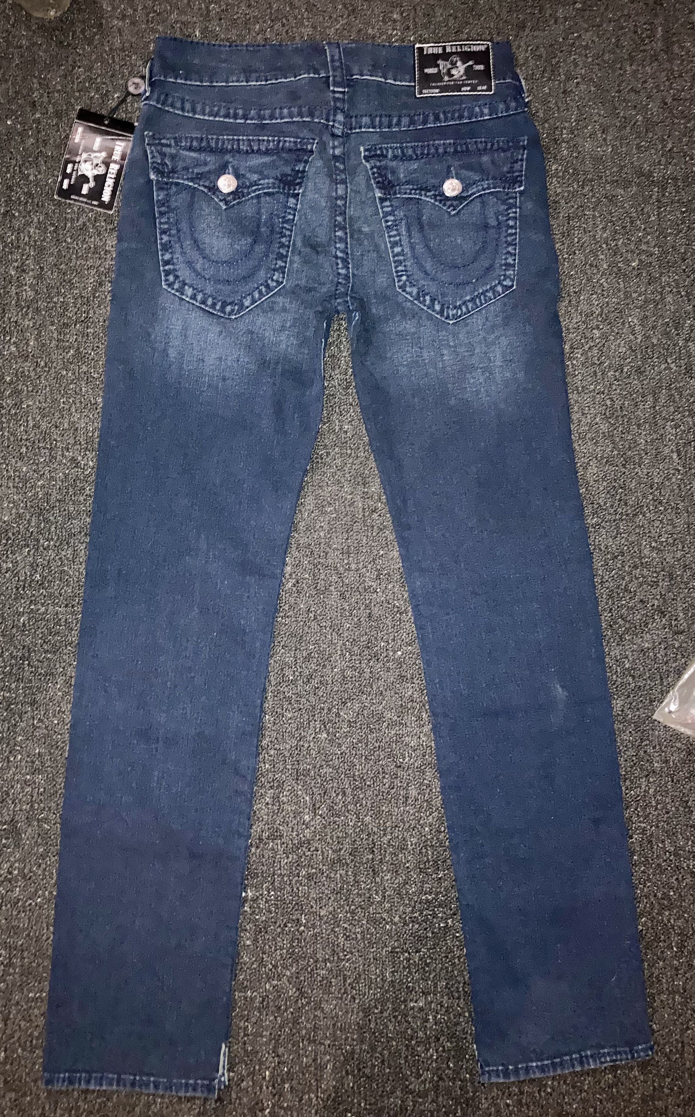 True Religion True Religion Denim Jeans w/ Buttoned Pockets Size US 30 / EU 46 - 4 Thumbnail