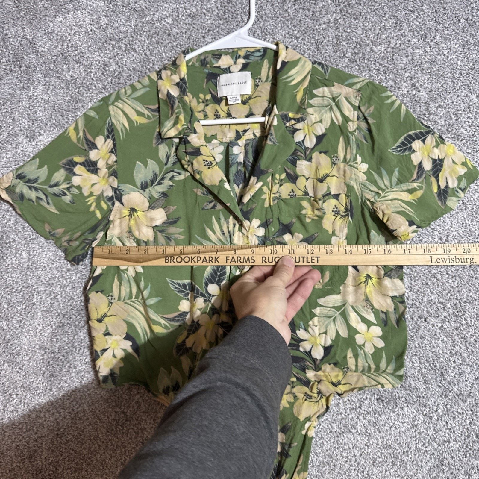 American Eagle Outfitters American Eagle Bodysuit Women S Boho Tropical Floral Chic Size S / US 4 / IT 40 - 3 Thumbnail