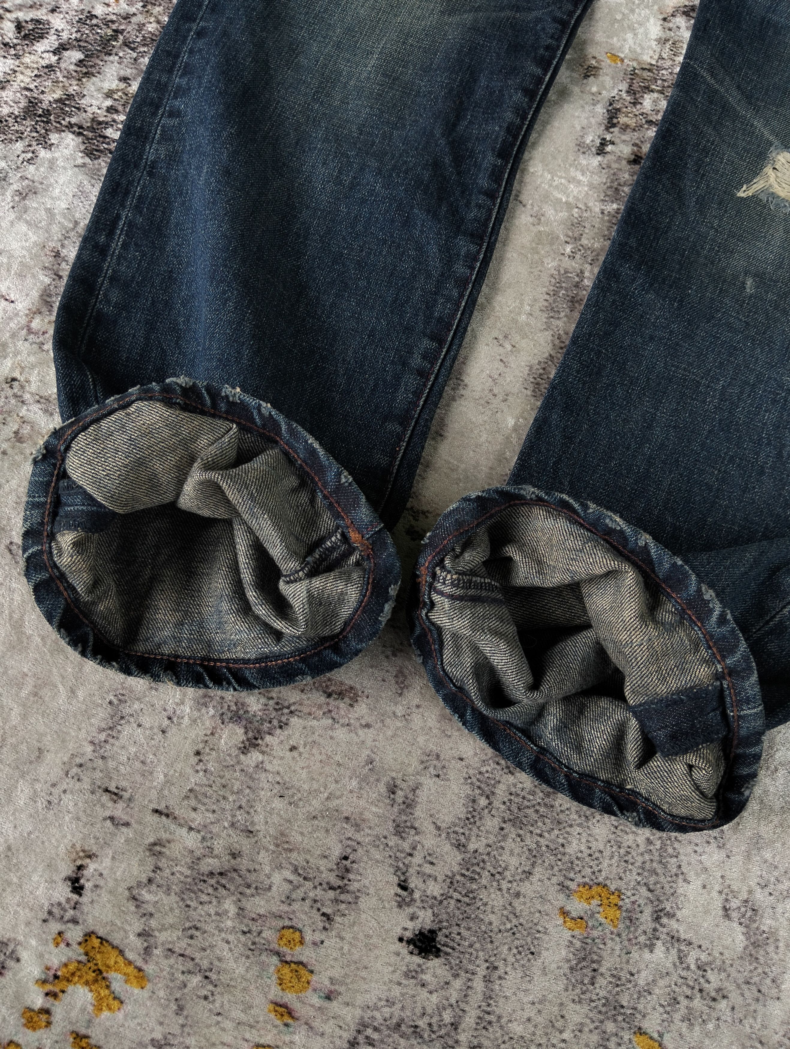 Paul Smith Paul Smith Jeans Button Fly Paint Splatter Distressed Denim Size US 32 / EU 48 - 5 Thumbnail