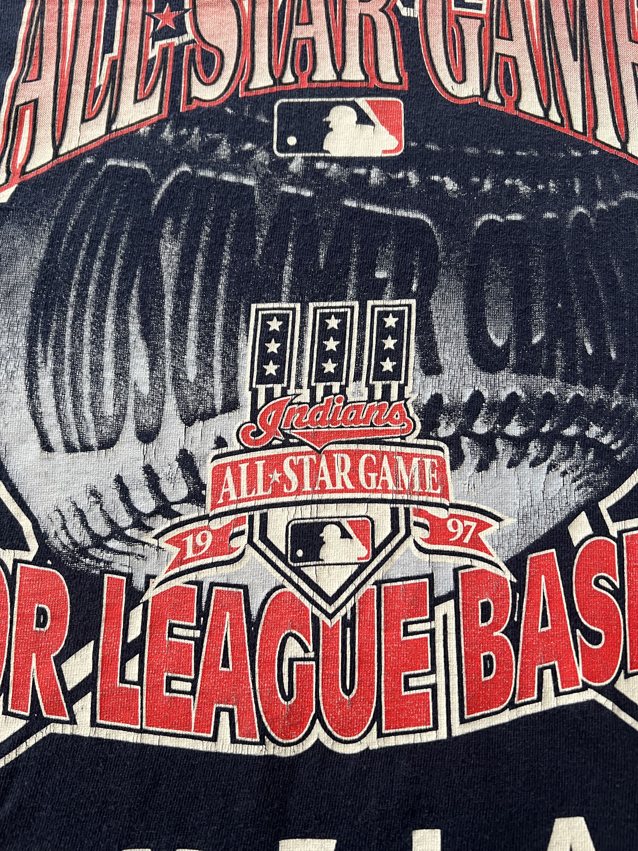 MLB Vintage 1997 All Star Game MLB Baseball Cleveland T-shirt Size US XXL / EU 58 / 5 - 4 Thumbnail