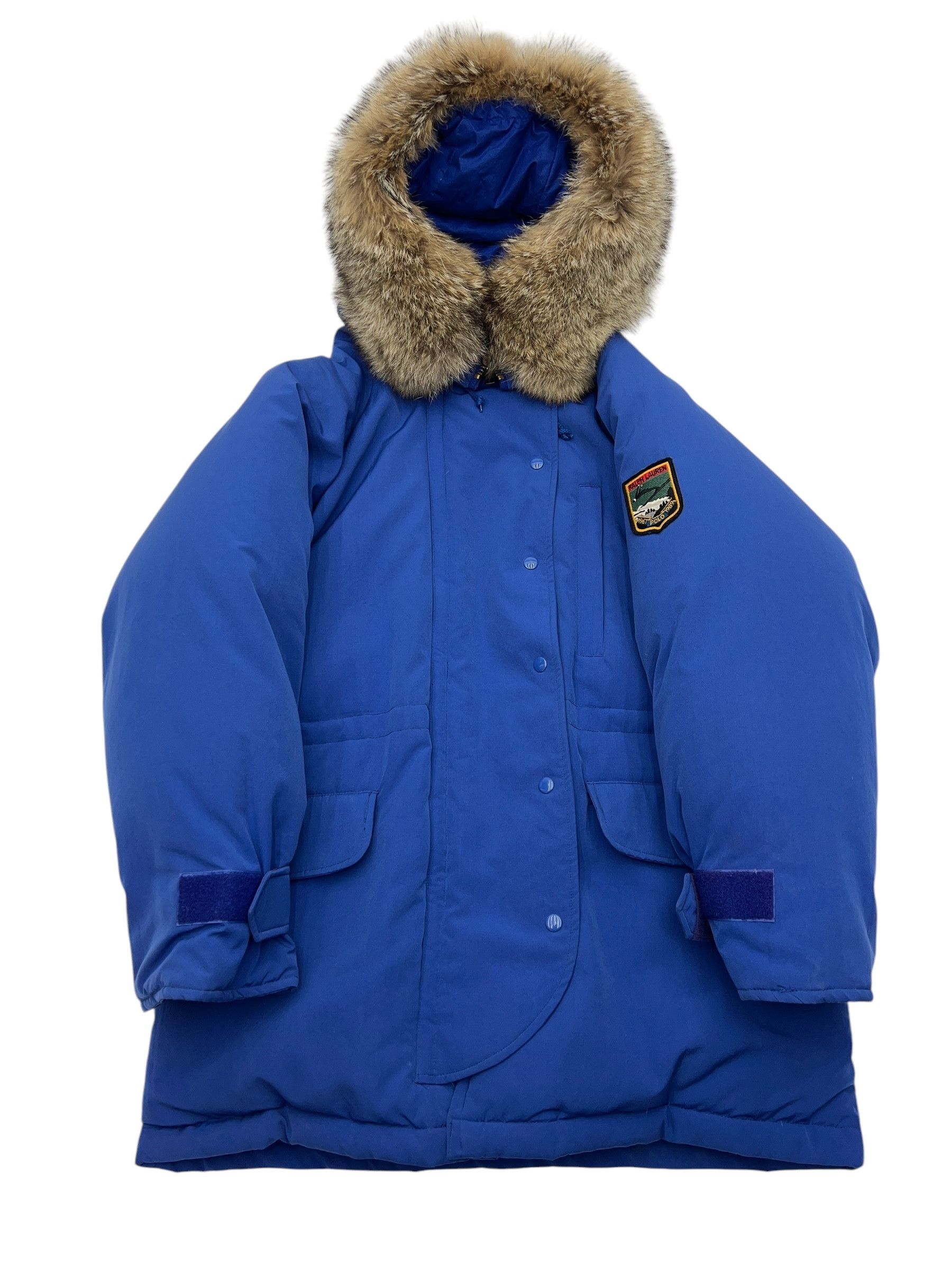 Polo Ralph Lauren × Ralph Lauren × Ralph Lauren Sport Vintage Polo Ralph Lauren Suicide skier Puffer Parka Jacket Size L / US 10 / IT 46 - 2 Thumbnail